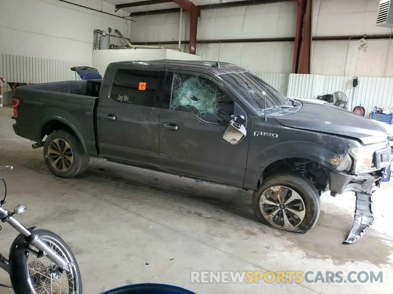 4 Фотография поврежденного автомобиля 1FTEW1CP0KKE76243 FORD F-150 2019