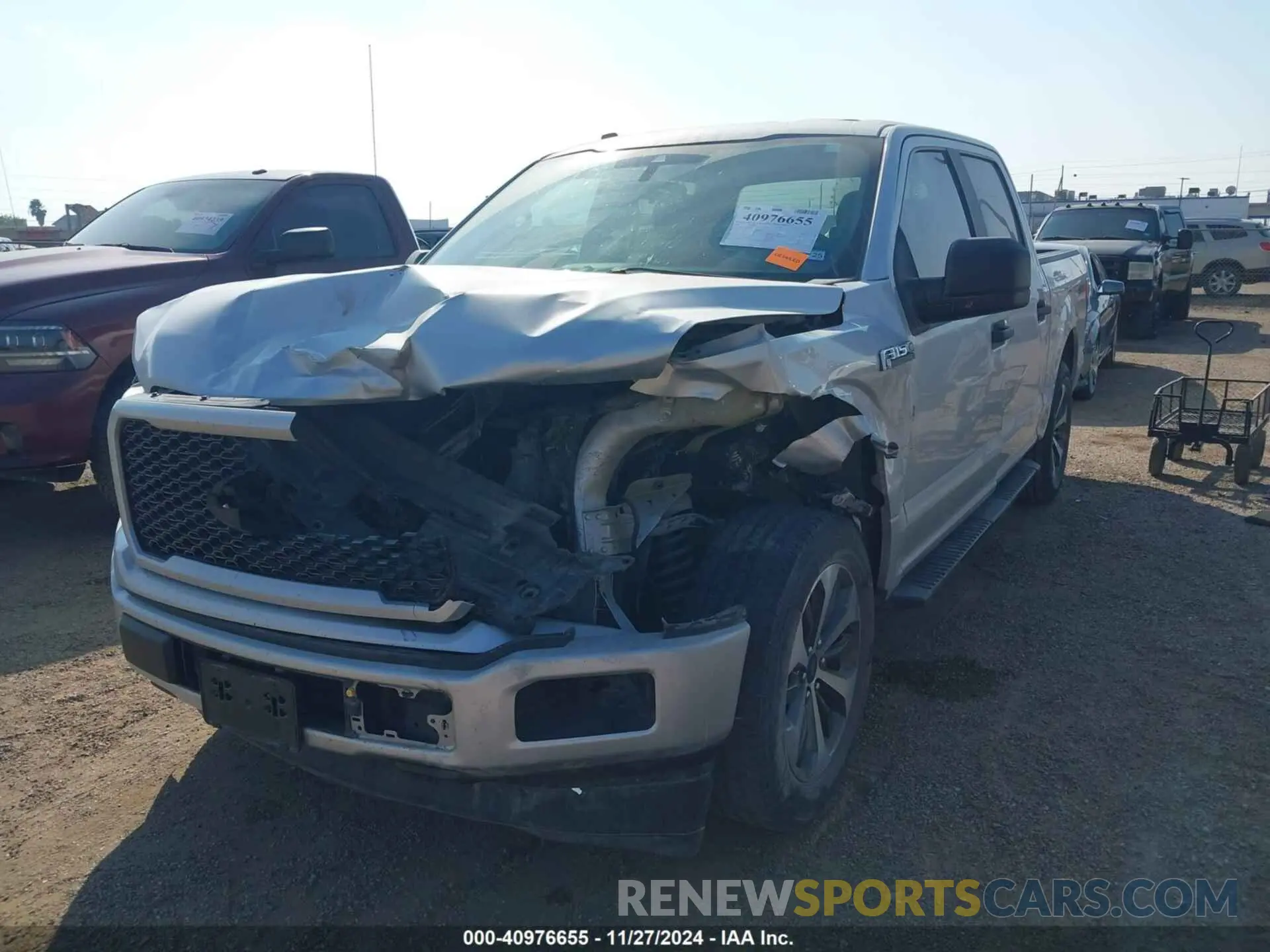 2 Фотография поврежденного автомобиля 1FTEW1CP1KKD70237 FORD F-150 2019