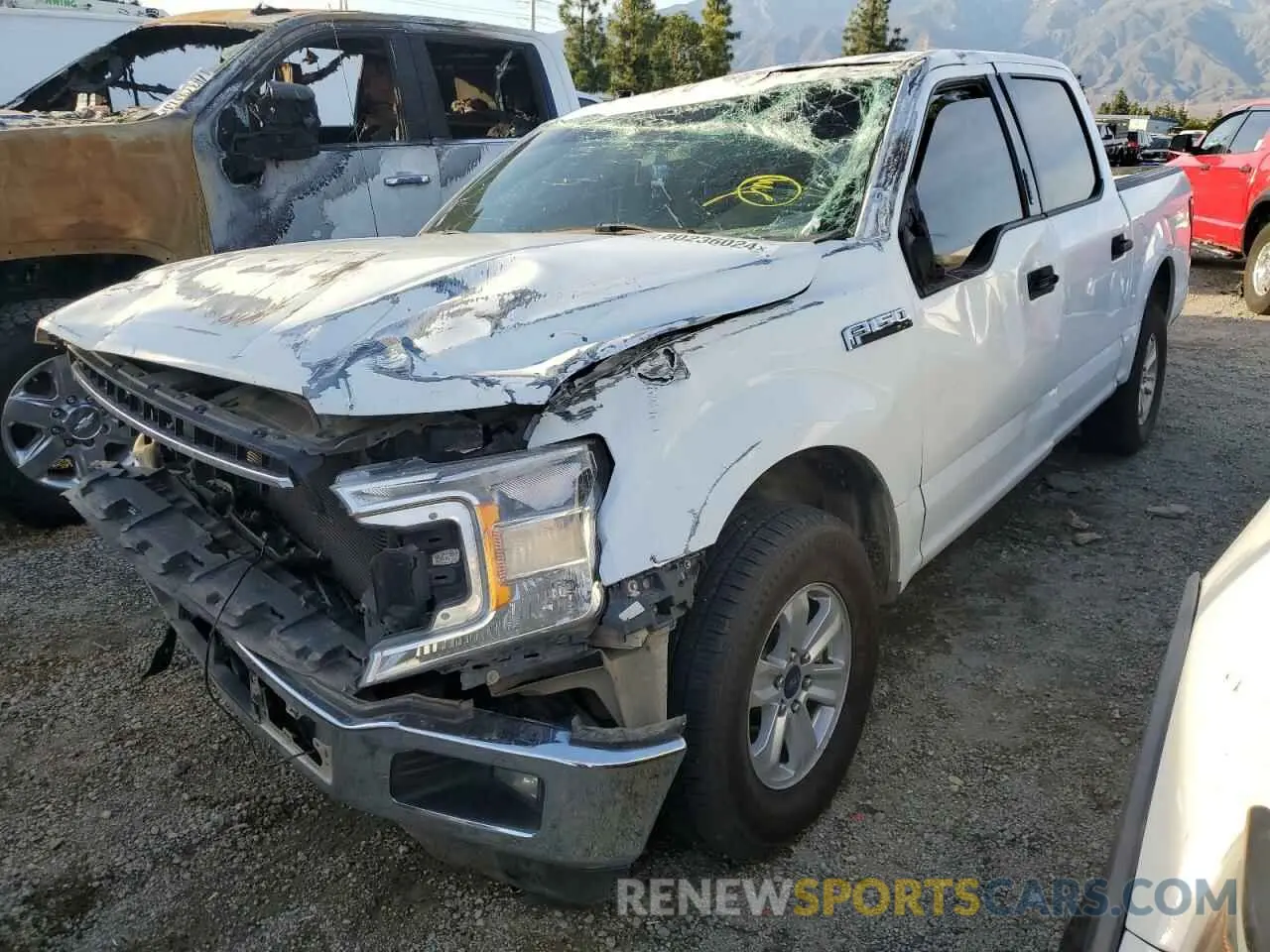1 Фотография поврежденного автомобиля 1FTEW1CP2KKC14336 FORD F-150 2019