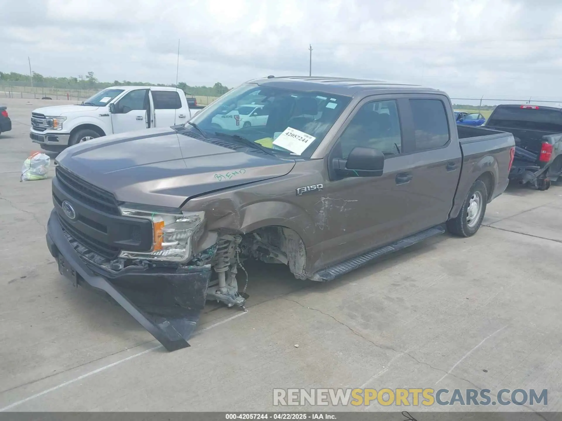 2 Фотография поврежденного автомобиля 1FTEW1CP2KKE83484 FORD F-150 2019
