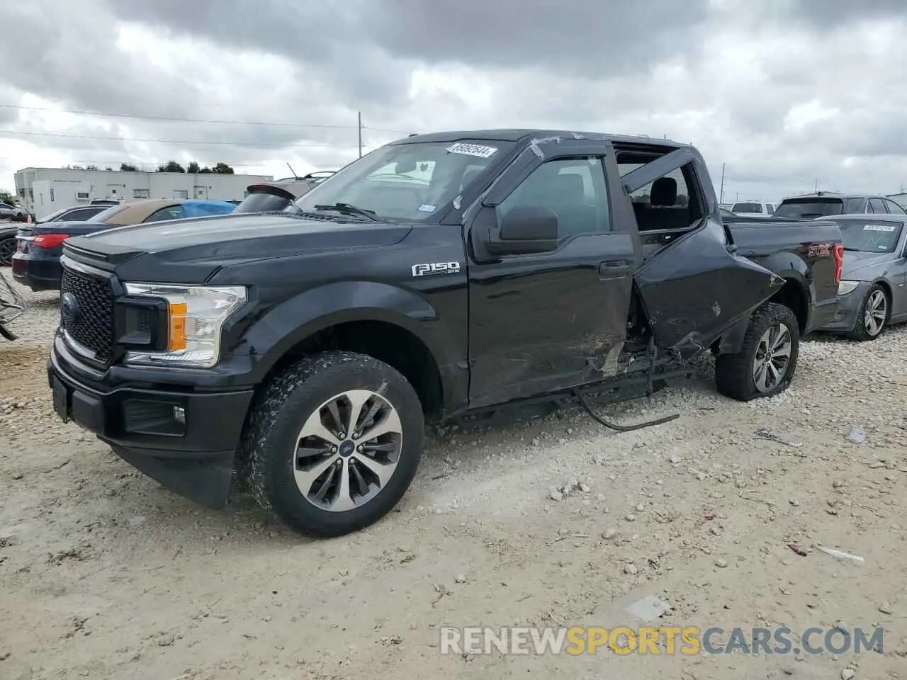 1 Photograph of a damaged car 1FTEW1CP4KKD63671 FORD F-150 2019