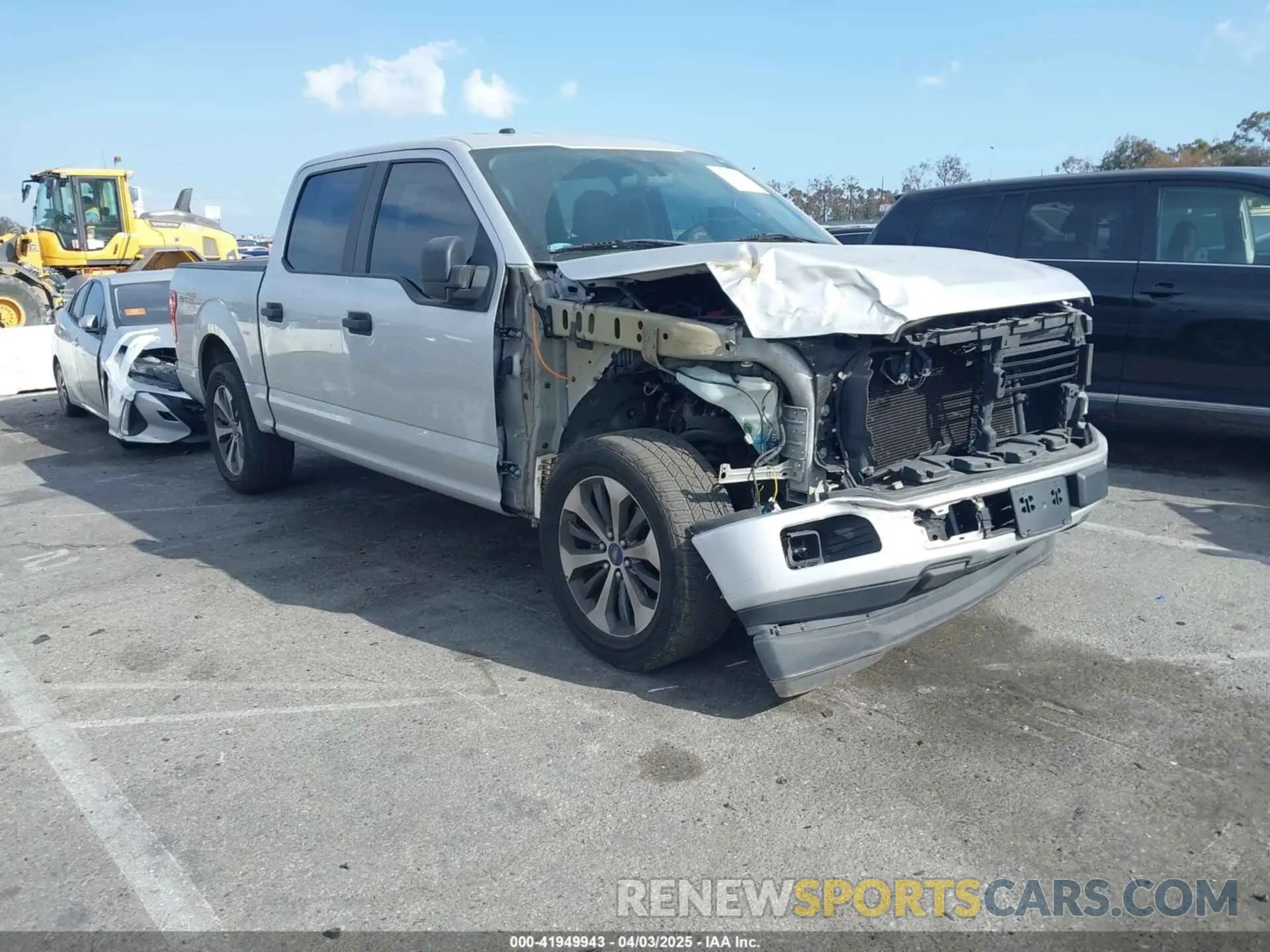 1 Photograph of a damaged car 1FTEW1CP7KKC14137 FORD F-150 2019