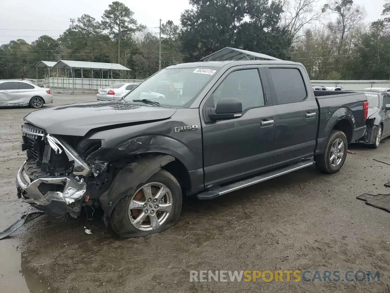 1 Фотография поврежденного автомобиля 1FTEW1CPXKFC39882 FORD F-150 2019