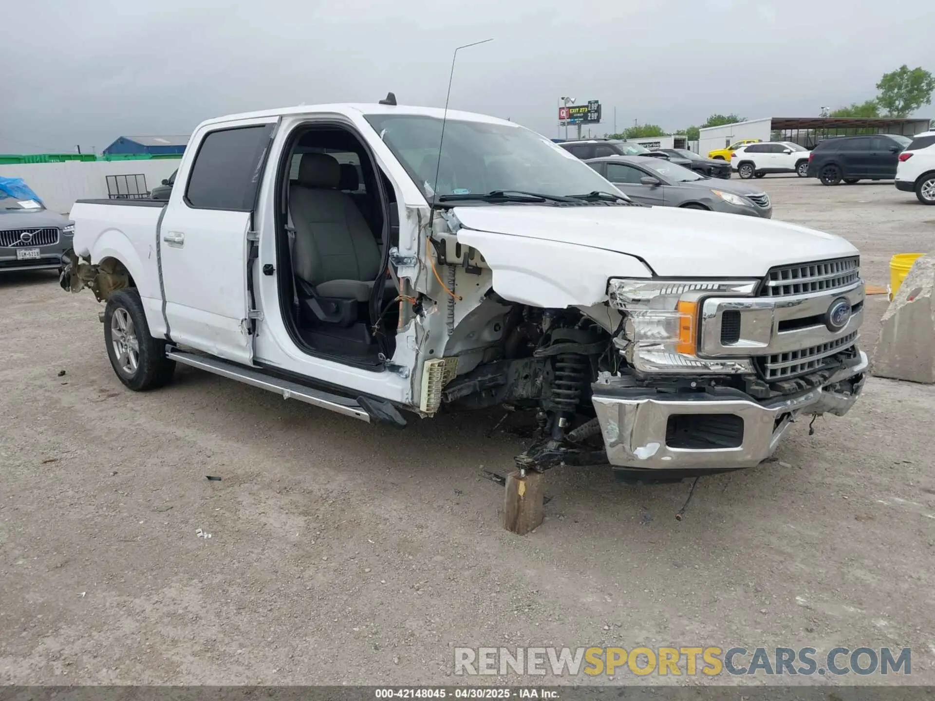 1 Photograph of a damaged car 1FTEW1CPXKKE75357 FORD F-150 2019