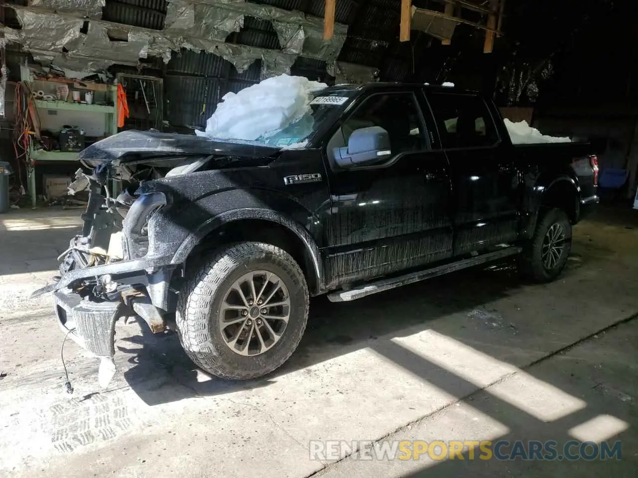 1 Фотография поврежденного автомобиля 1FTEW1E40KFC15335 FORD F-150 2019