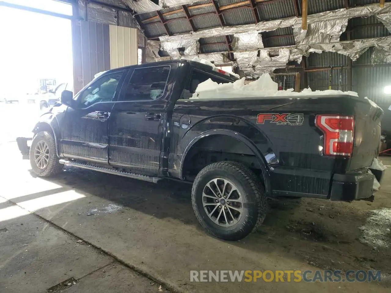 2 Фотография поврежденного автомобиля 1FTEW1E40KFC15335 FORD F-150 2019