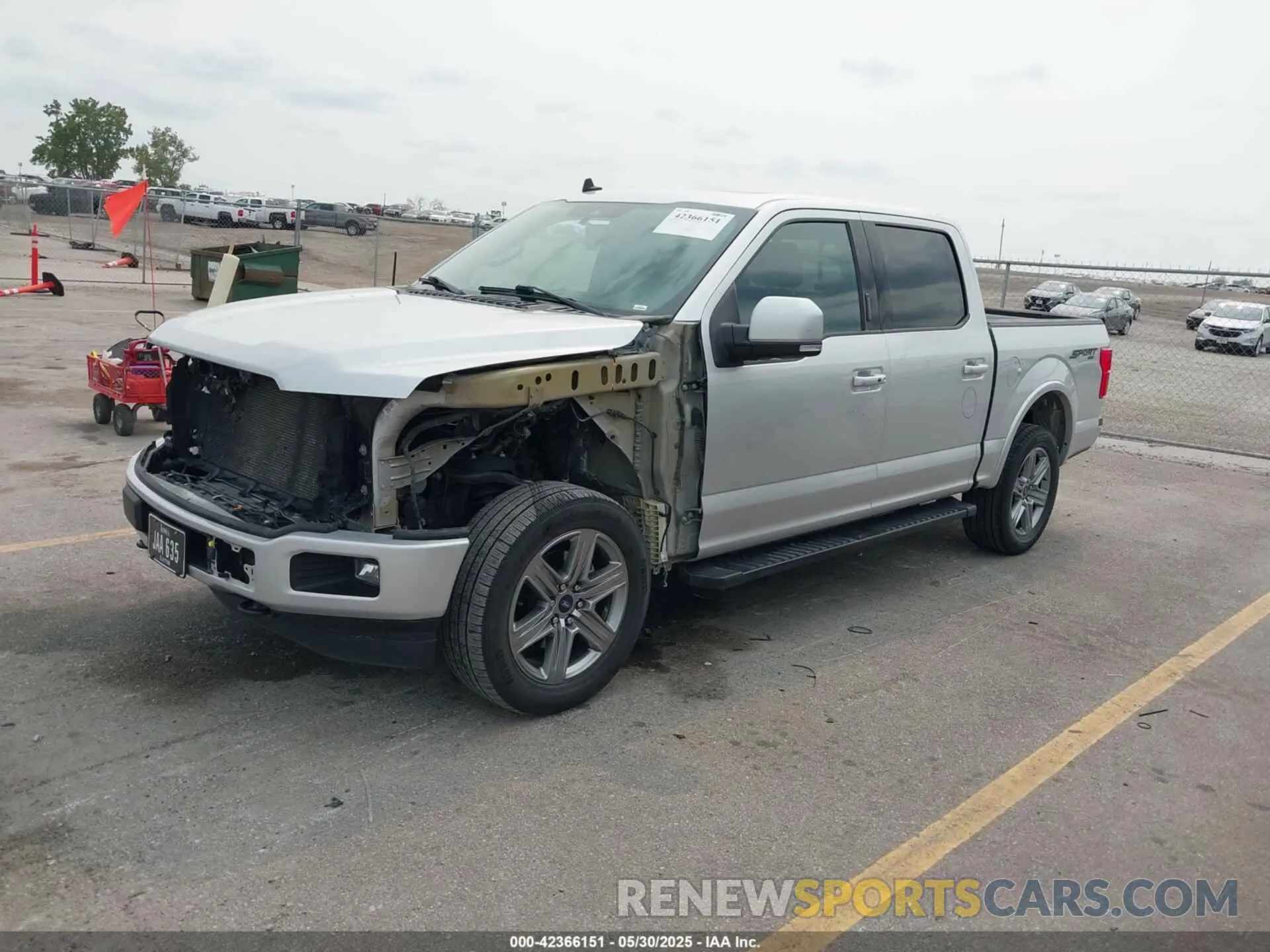 2 Photograph of a damaged car 1FTEW1E40KKE21990 FORD F-150 2019