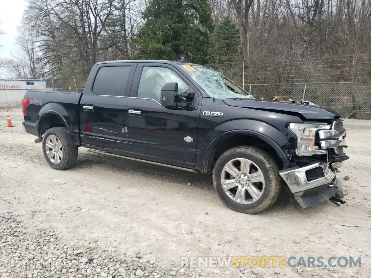 4 Фотография поврежденного автомобиля 1FTEW1E41KFA56339 FORD F-150 2019