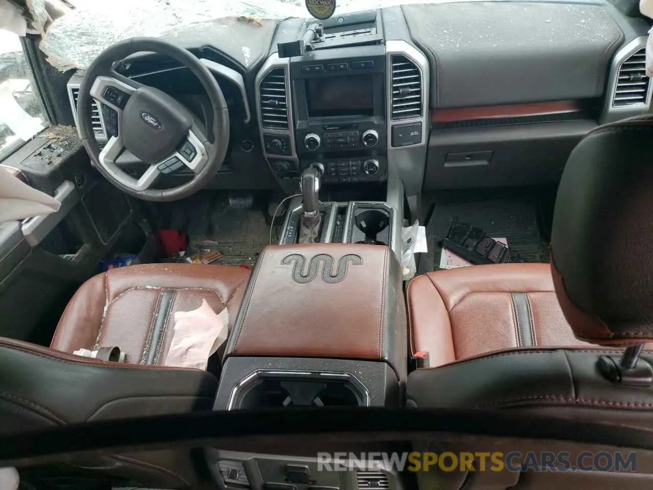 8 Фотография поврежденного автомобиля 1FTEW1E41KFA56339 FORD F-150 2019