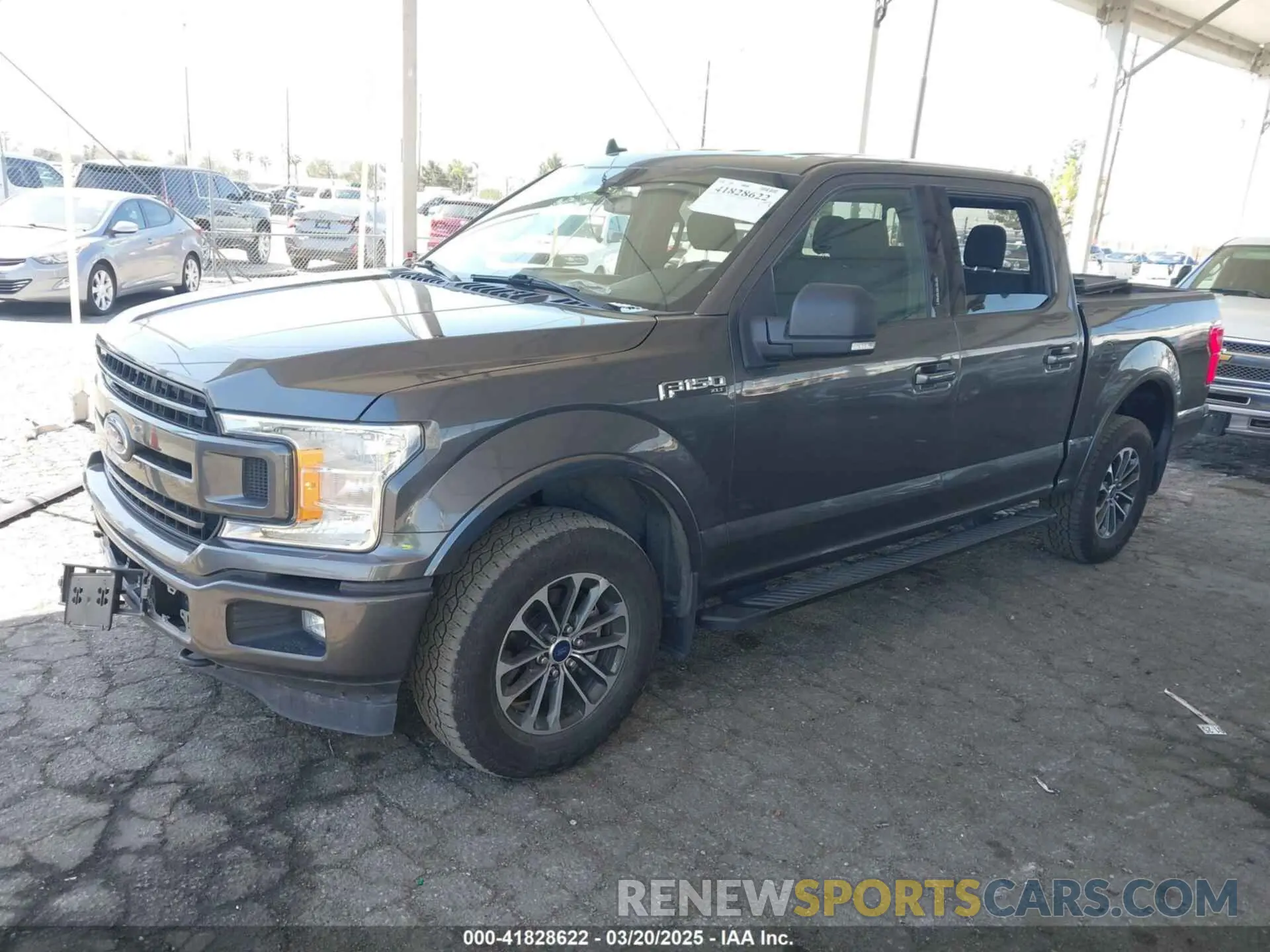 2 Фотография поврежденного автомобиля 1FTEW1E41KKC35889 FORD F-150 2019