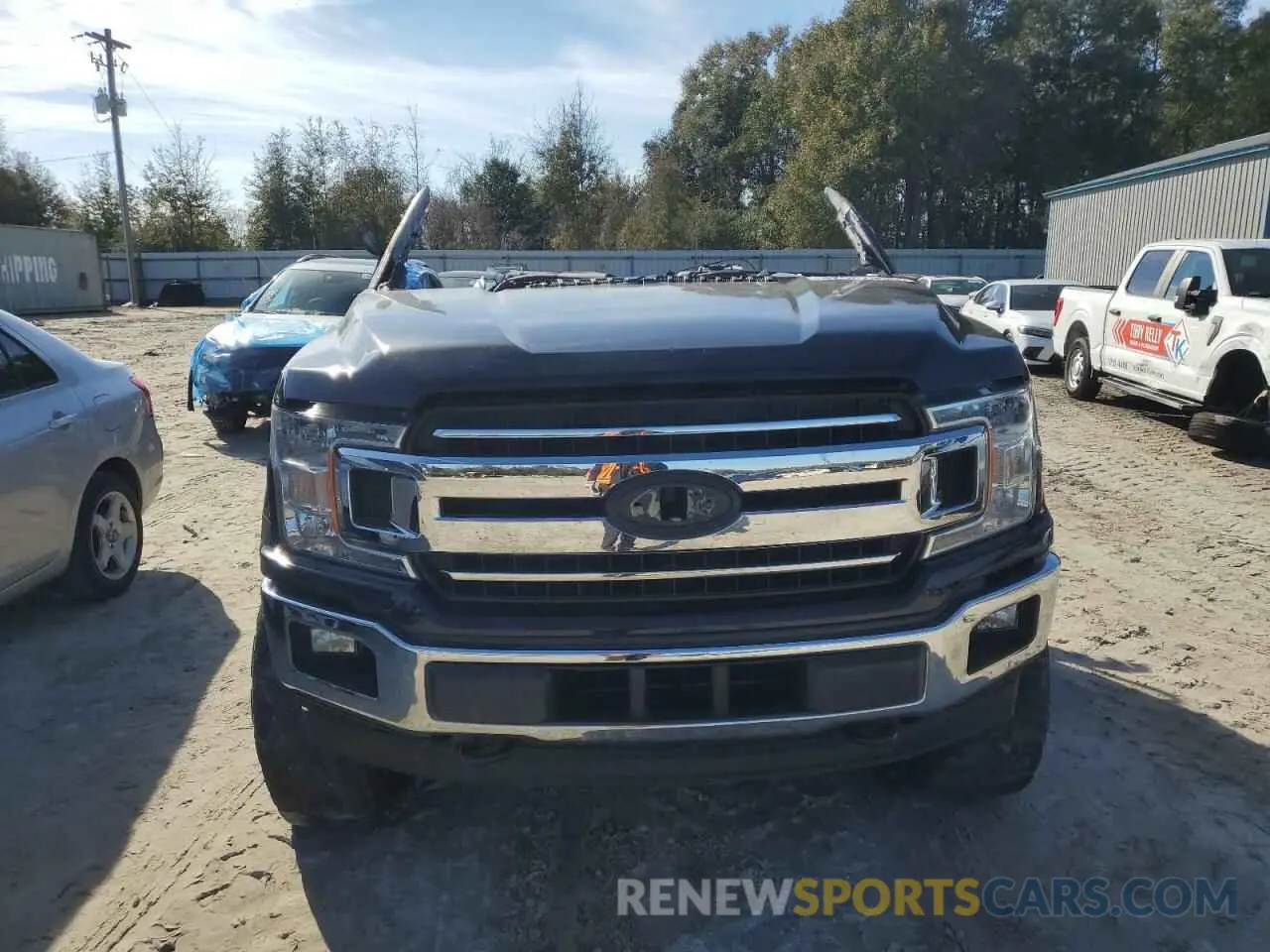 5 Фотография поврежденного автомобиля 1FTEW1E43KFA81713 FORD F-150 2019