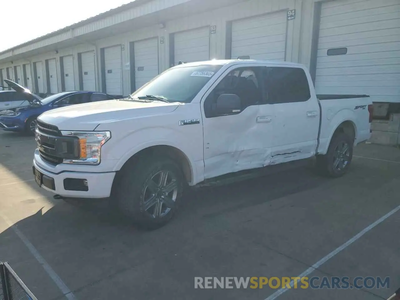 1 Photograph of a damaged car 1FTEW1E43KFB14659 FORD F-150 2019