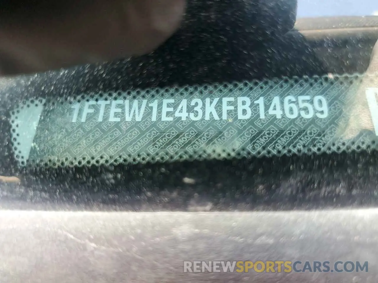 12 Photograph of a damaged car 1FTEW1E43KFB14659 FORD F-150 2019