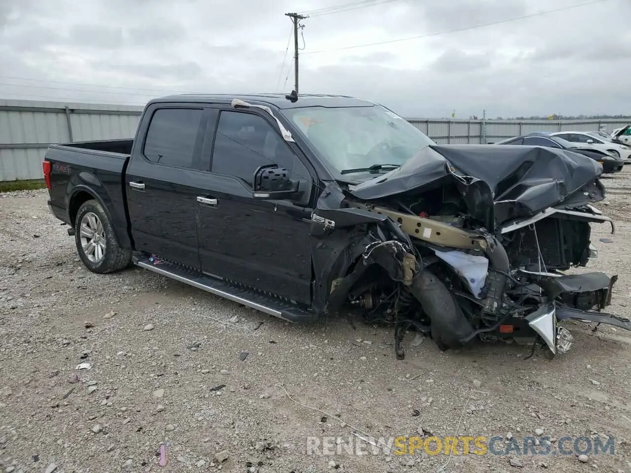 4 Фотография поврежденного автомобиля 1FTEW1E43KFC82737 FORD F-150 2019