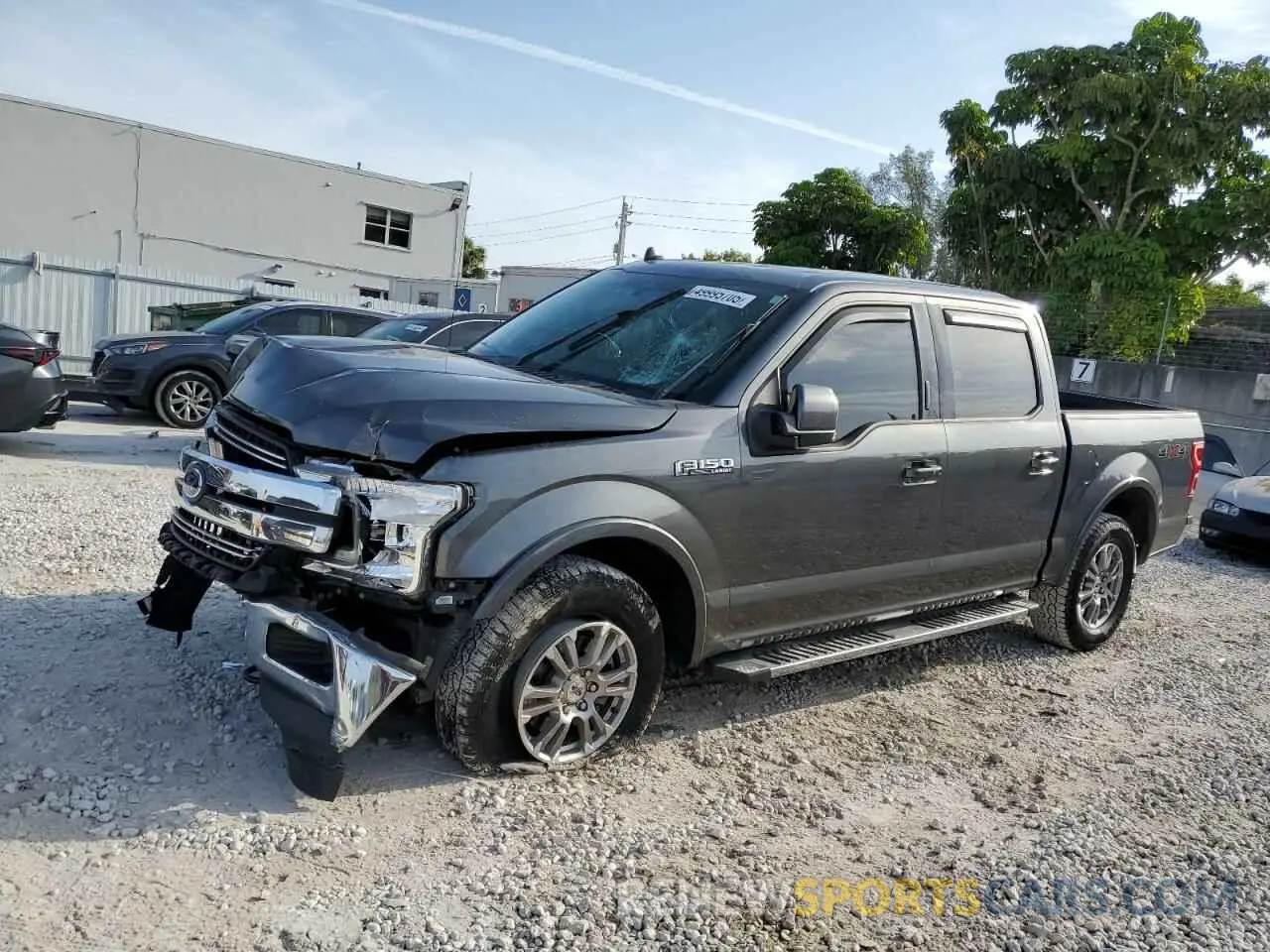 1 Photograph of a damaged car 1FTEW1E44KFC52033 FORD F-150 2019