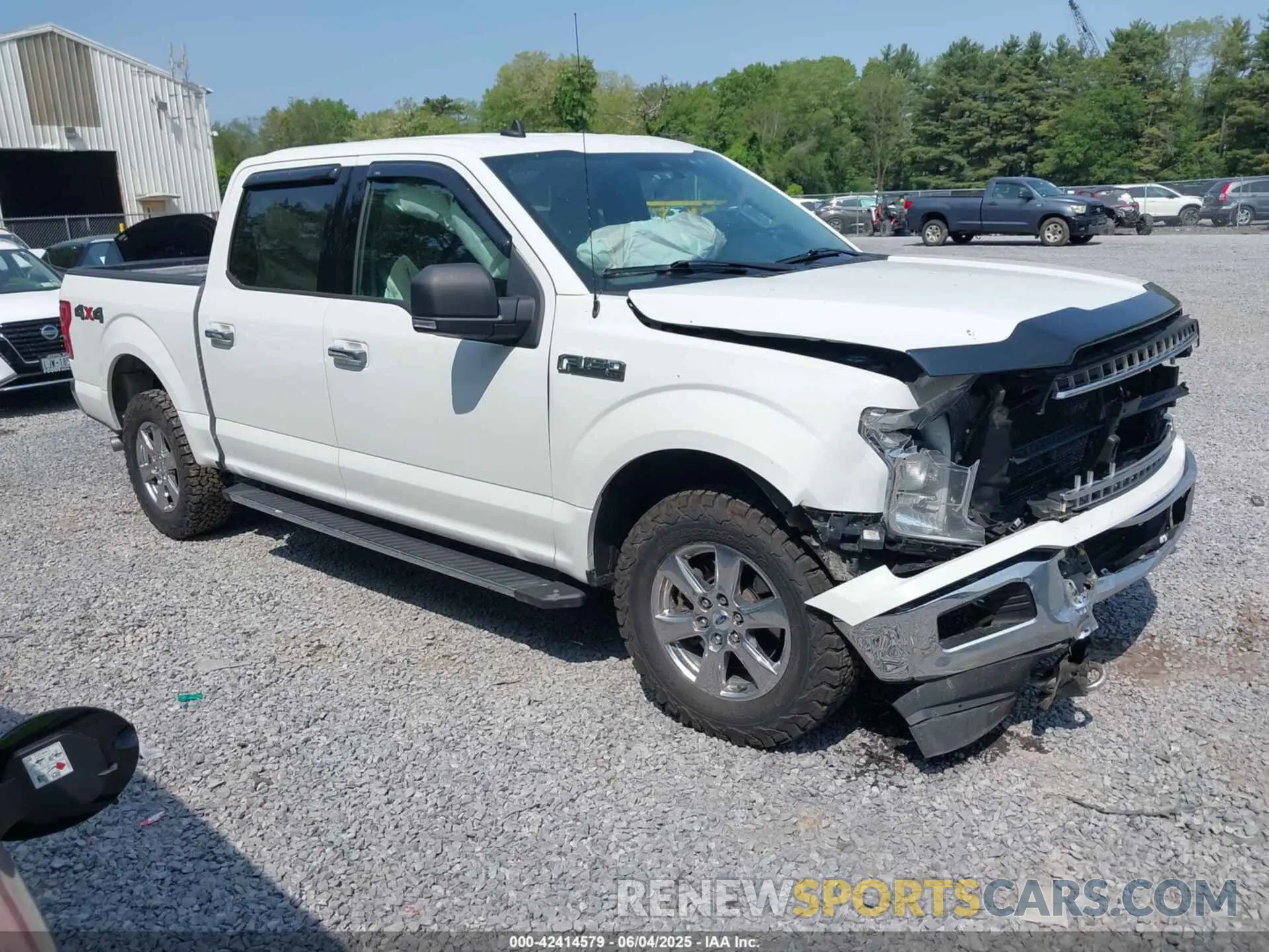 1 Photograph of a damaged car 1FTEW1E44KFC73383 FORD F-150 2019
