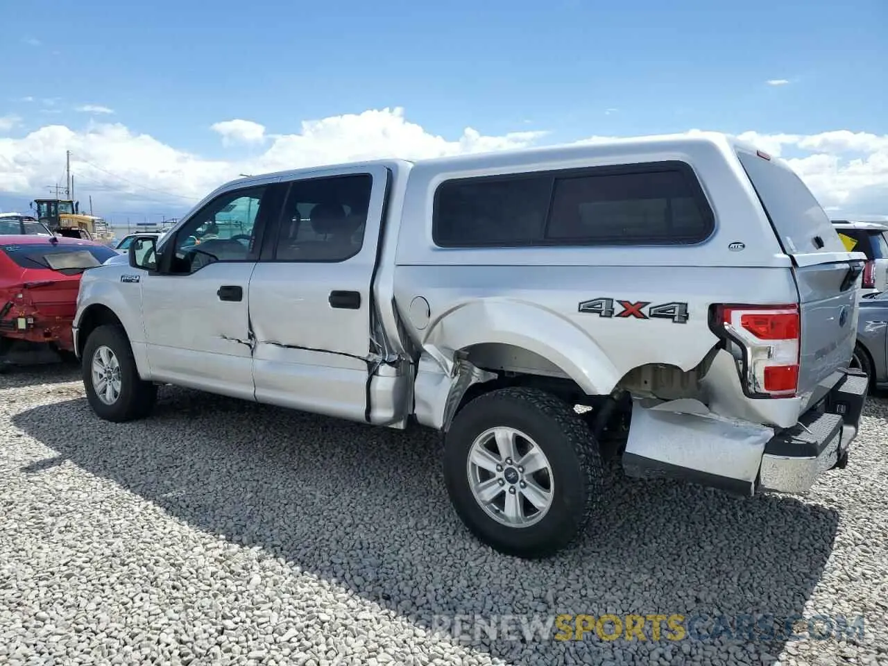 2 Photograph of a damaged car 1FTEW1E46KFC34178 FORD F-150 2019