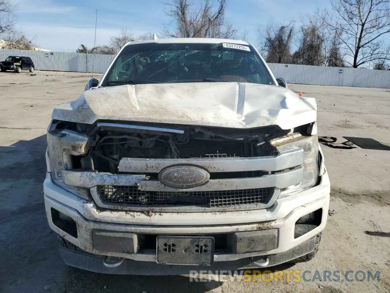5 Фотография поврежденного автомобиля 1FTEW1E46KFD25631 FORD F-150 2019