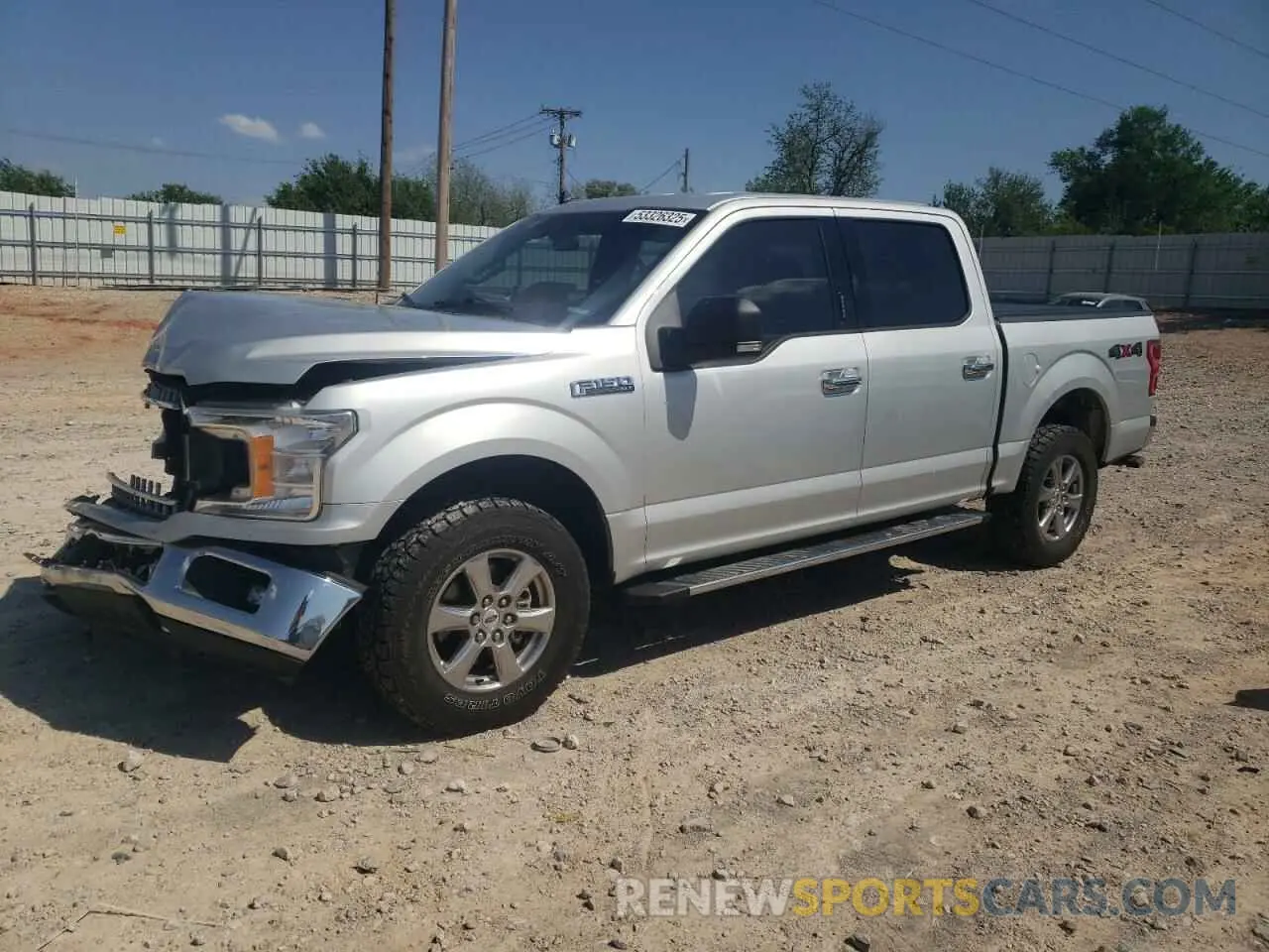 1 Photograph of a damaged car 1FTEW1E46KKE60535 FORD F-150 2019