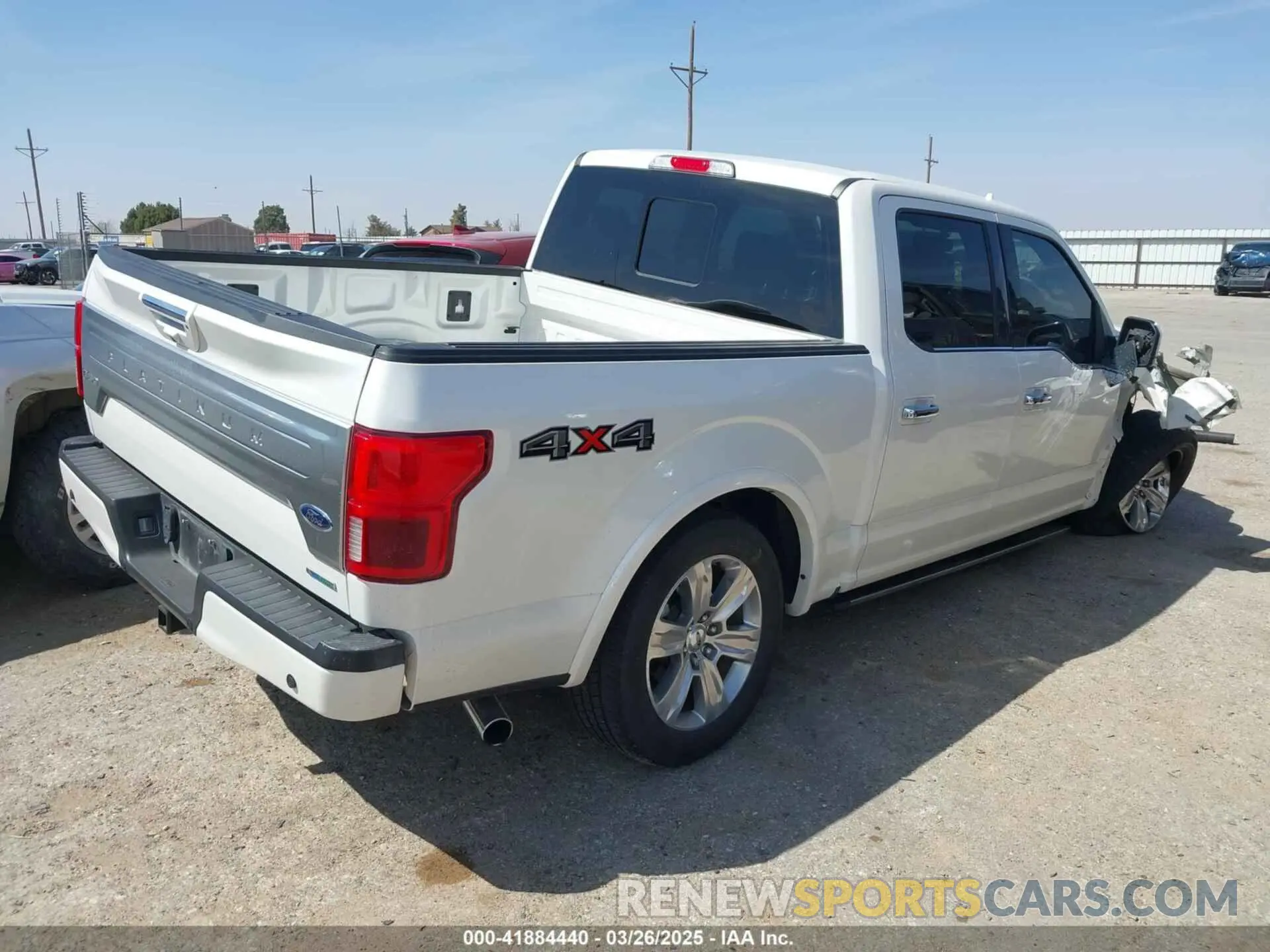 4 Фотография поврежденного автомобиля 1FTEW1E47KFA52960 FORD F-150 2019
