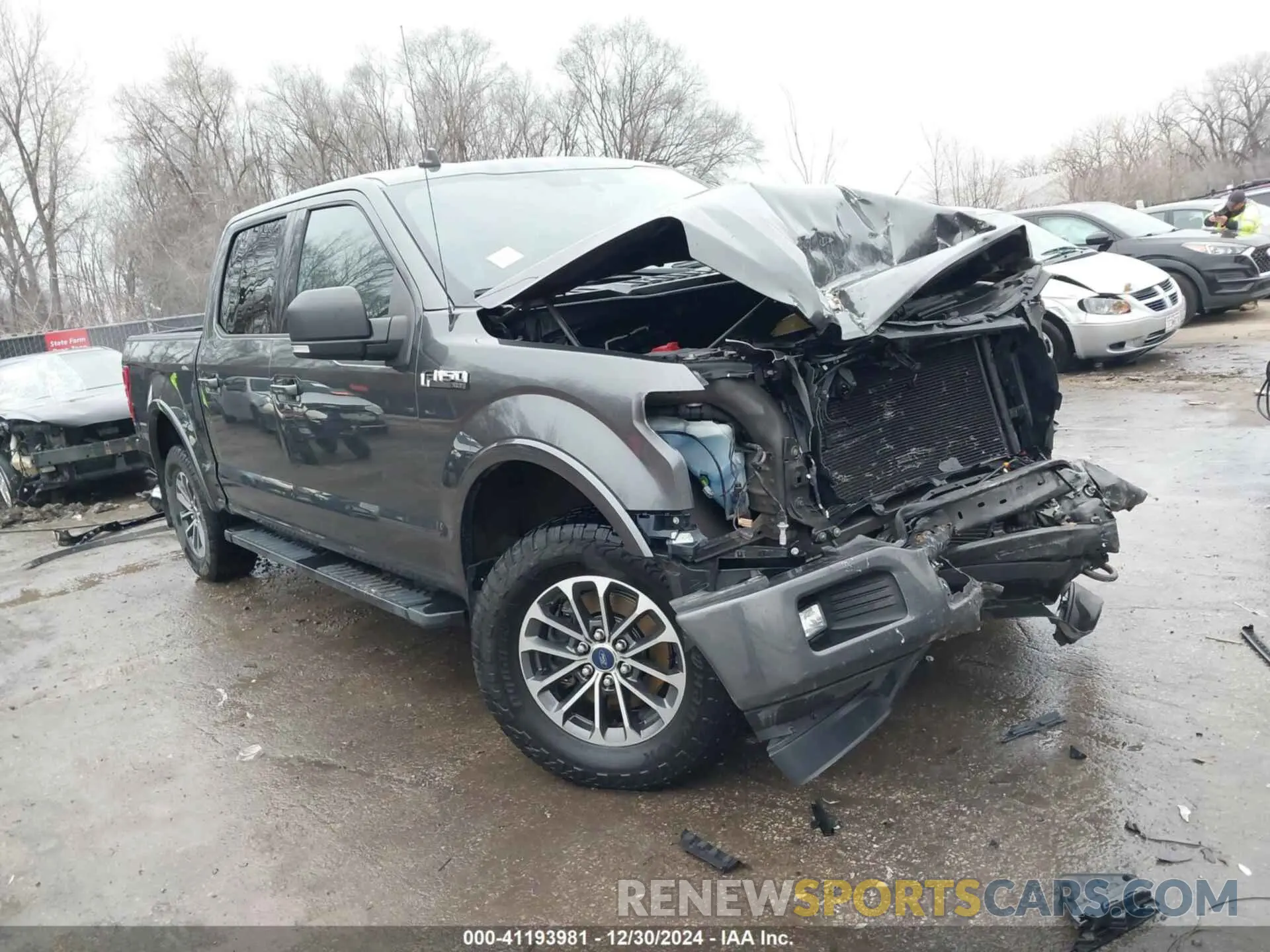 1 Фотография поврежденного автомобиля 1FTEW1E49KFB29702 FORD F-150 2019