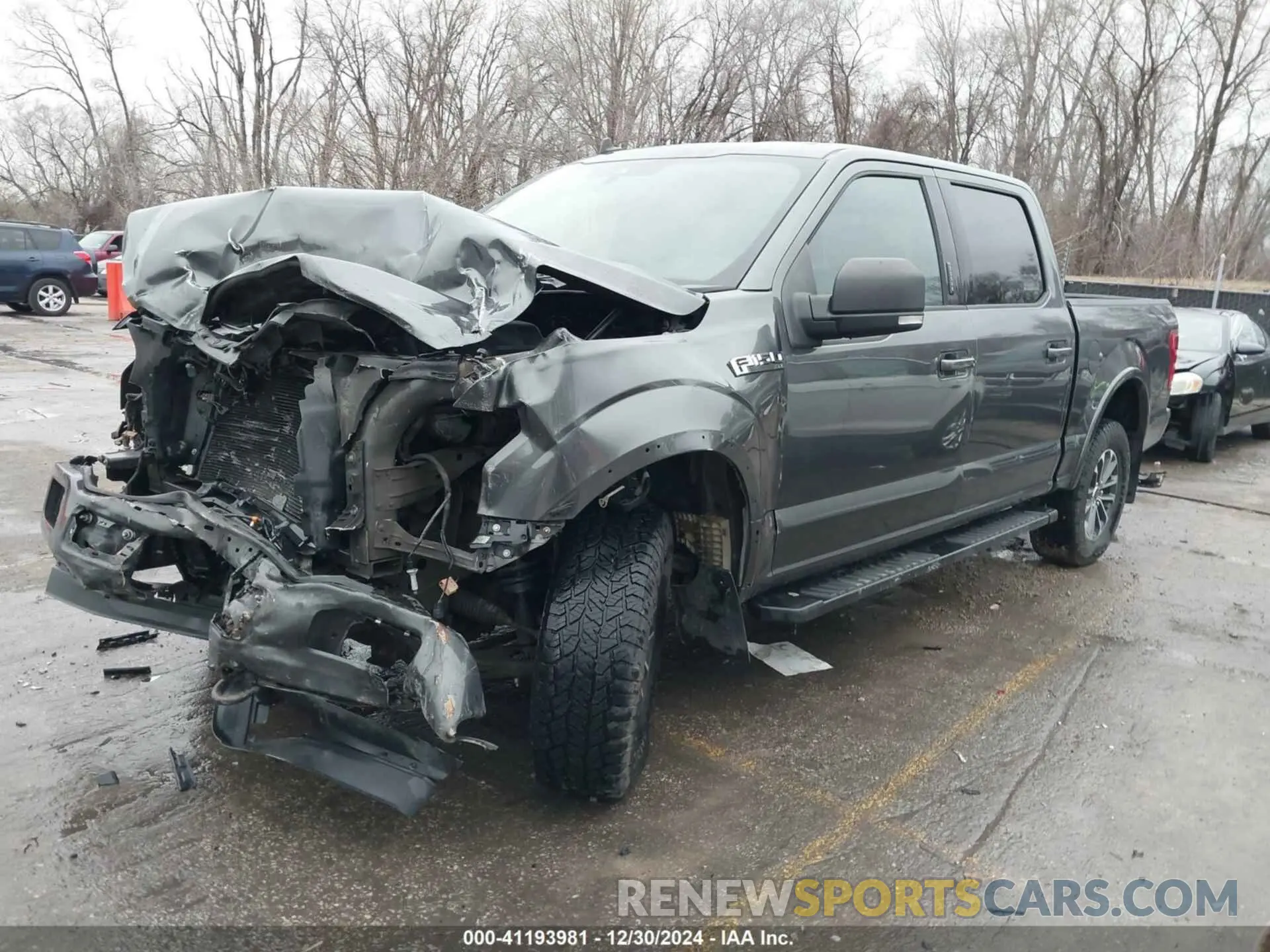 2 Фотография поврежденного автомобиля 1FTEW1E49KFB29702 FORD F-150 2019