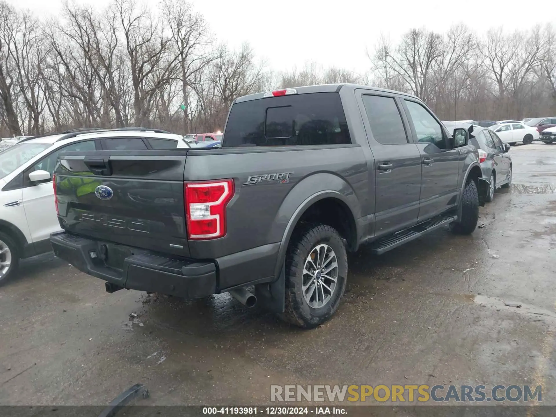 4 Фотография поврежденного автомобиля 1FTEW1E49KFB29702 FORD F-150 2019