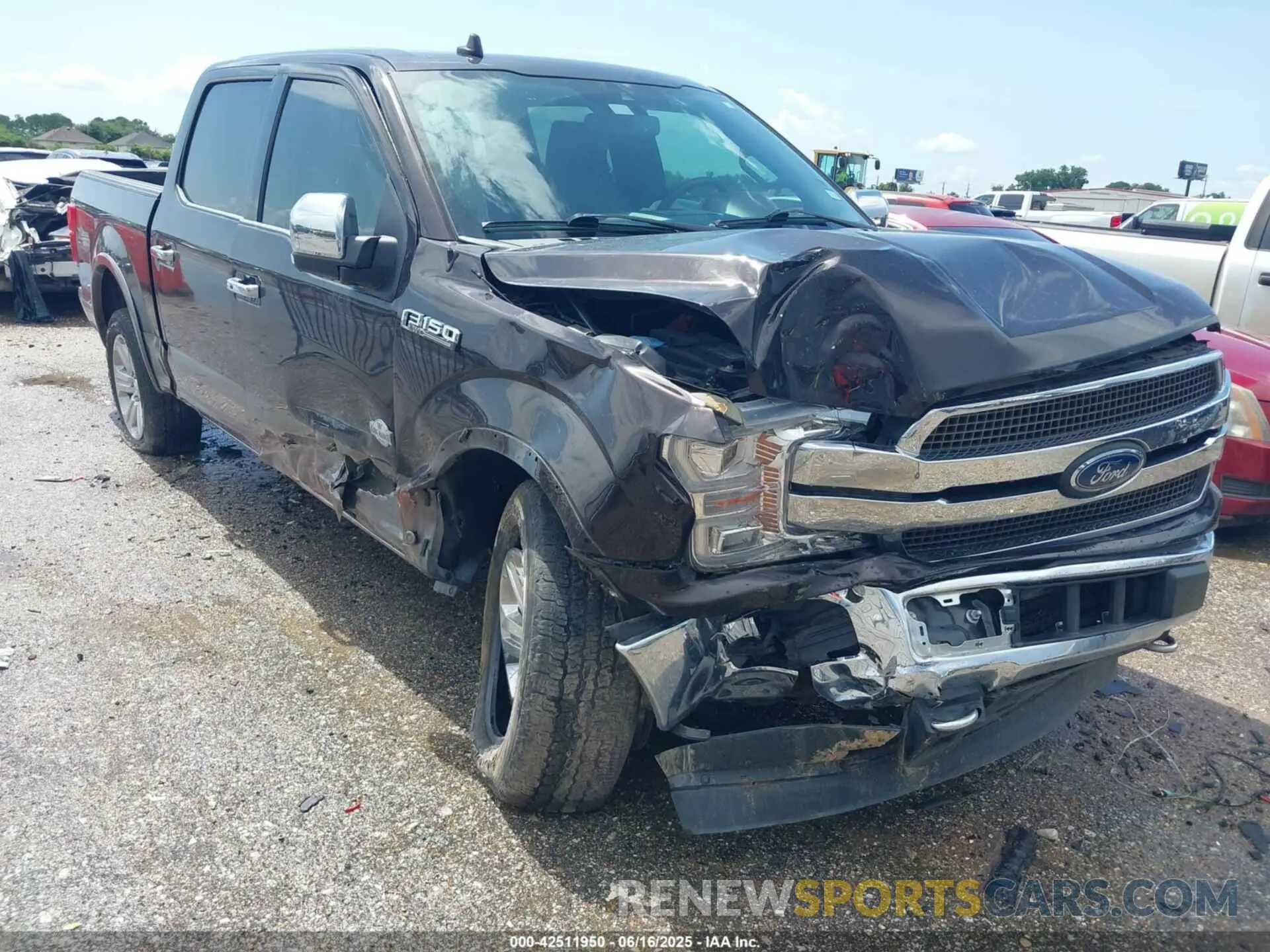 1 Photograph of a damaged car 1FTEW1E49KFC84721 FORD F-150 2019