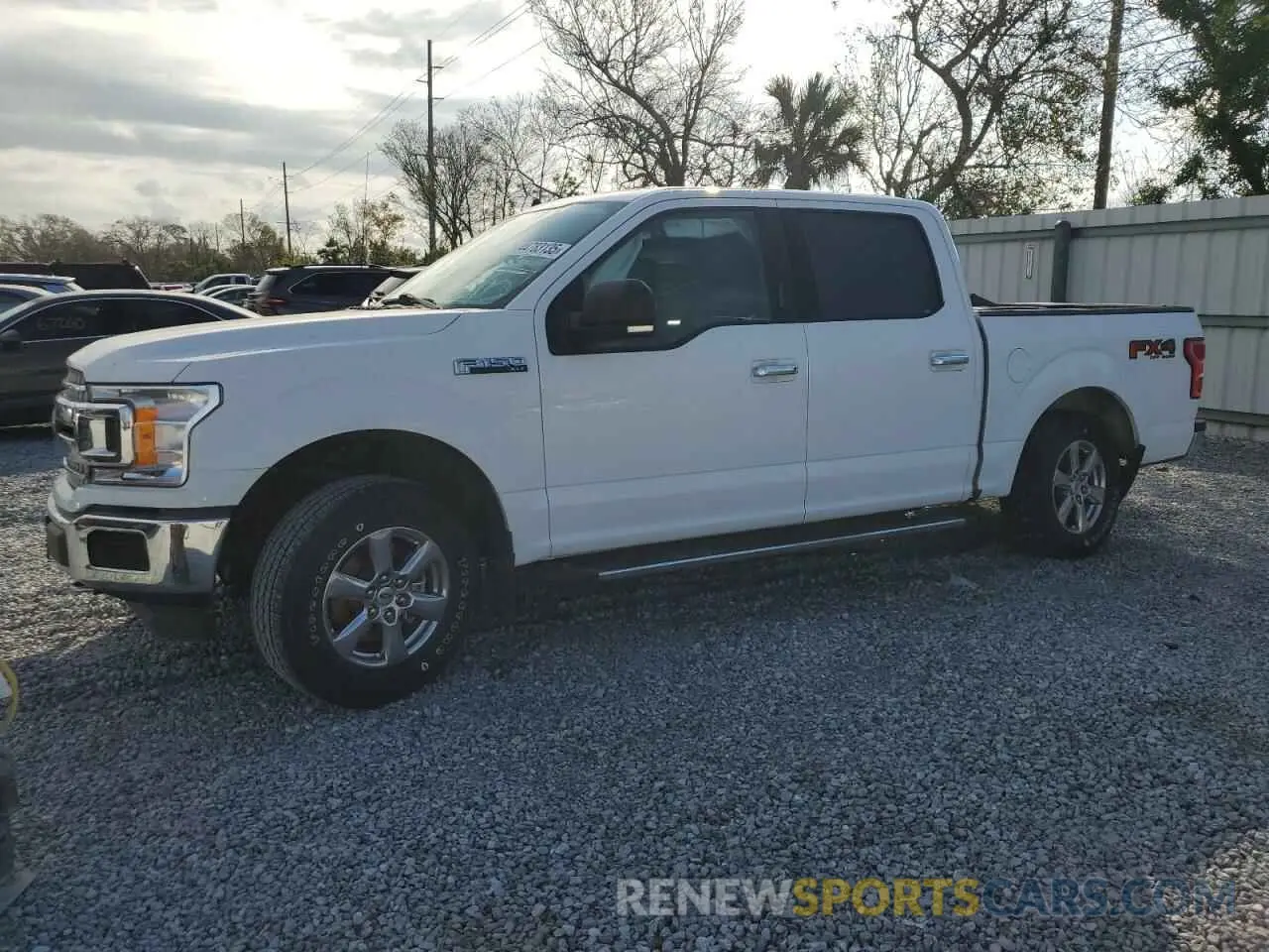 1 Фотография поврежденного автомобиля 1FTEW1E4XKKE58058 FORD F-150 2019