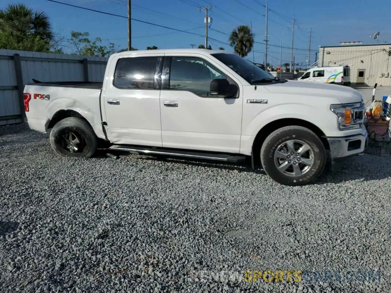 4 Фотография поврежденного автомобиля 1FTEW1E4XKKE58058 FORD F-150 2019