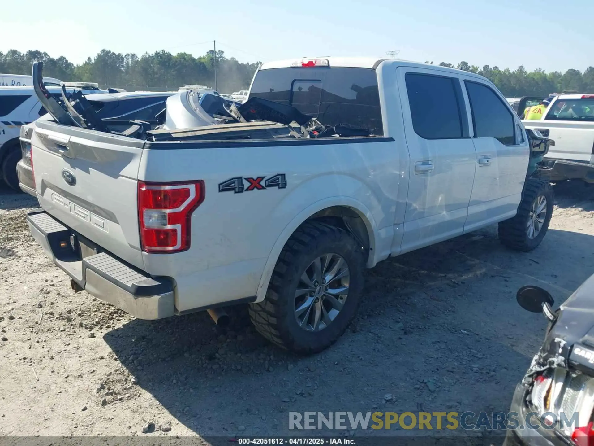 4 Фотография поврежденного автомобиля 1FTEW1E50KFA65574 FORD F-150 2019