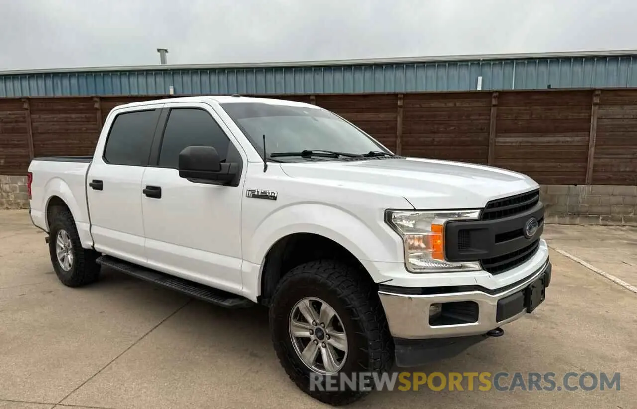 1 Photograph of a damaged car 1FTEW1E50KKE77307 FORD F-150 2019