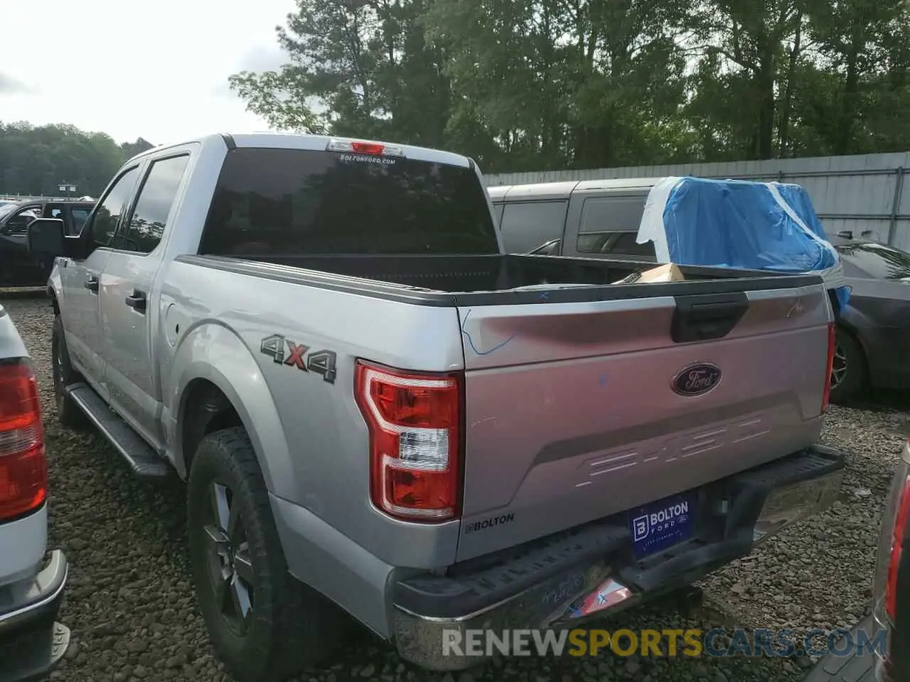 2 Photograph of a damaged car 1FTEW1E51KFA66376 FORD F-150 2019
