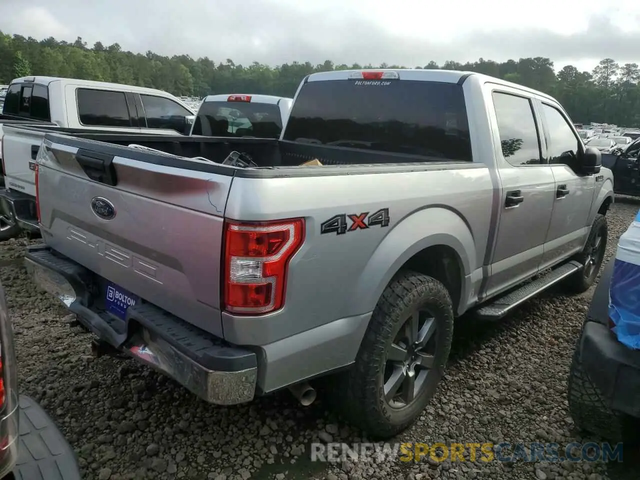 3 Photograph of a damaged car 1FTEW1E51KFA66376 FORD F-150 2019