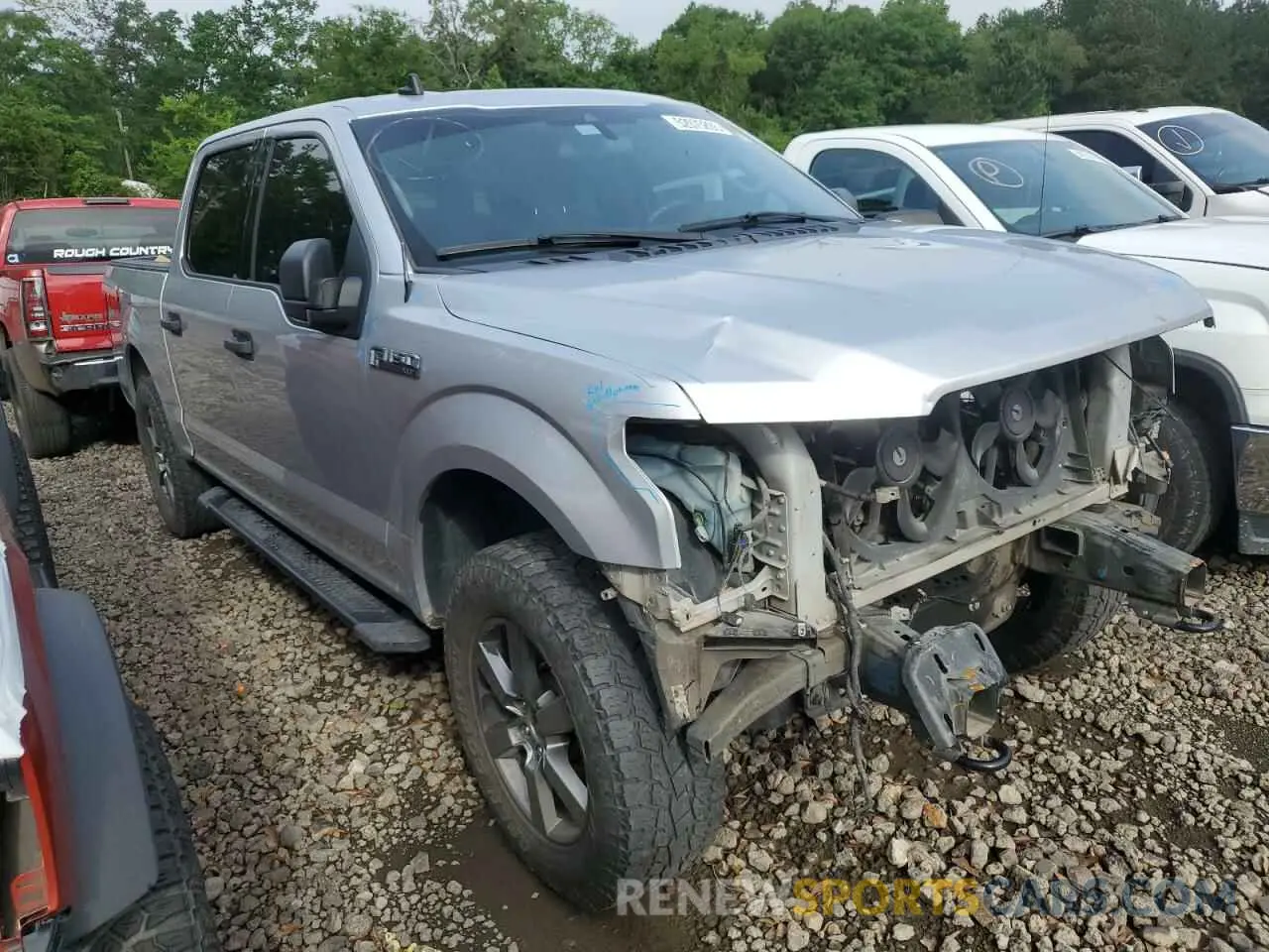 4 Photograph of a damaged car 1FTEW1E51KFA66376 FORD F-150 2019
