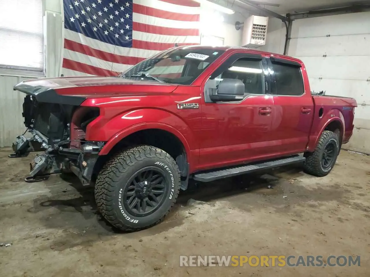 1 Фотография поврежденного автомобиля 1FTEW1E51KFD04453 FORD F-150 2019