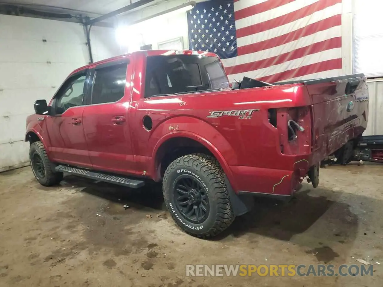 2 Фотография поврежденного автомобиля 1FTEW1E51KFD04453 FORD F-150 2019