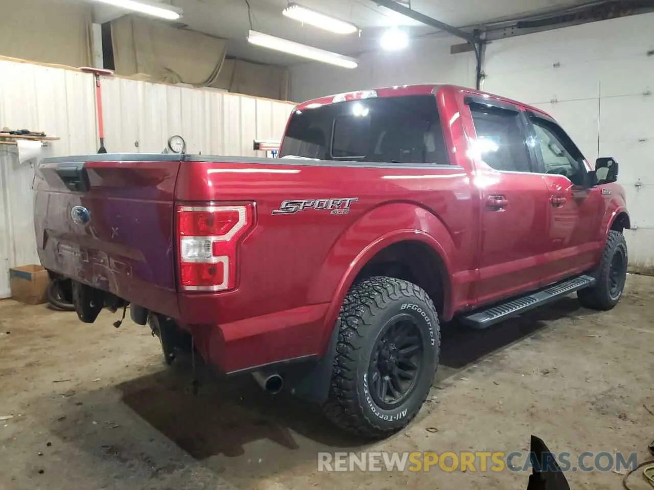 3 Фотография поврежденного автомобиля 1FTEW1E51KFD04453 FORD F-150 2019