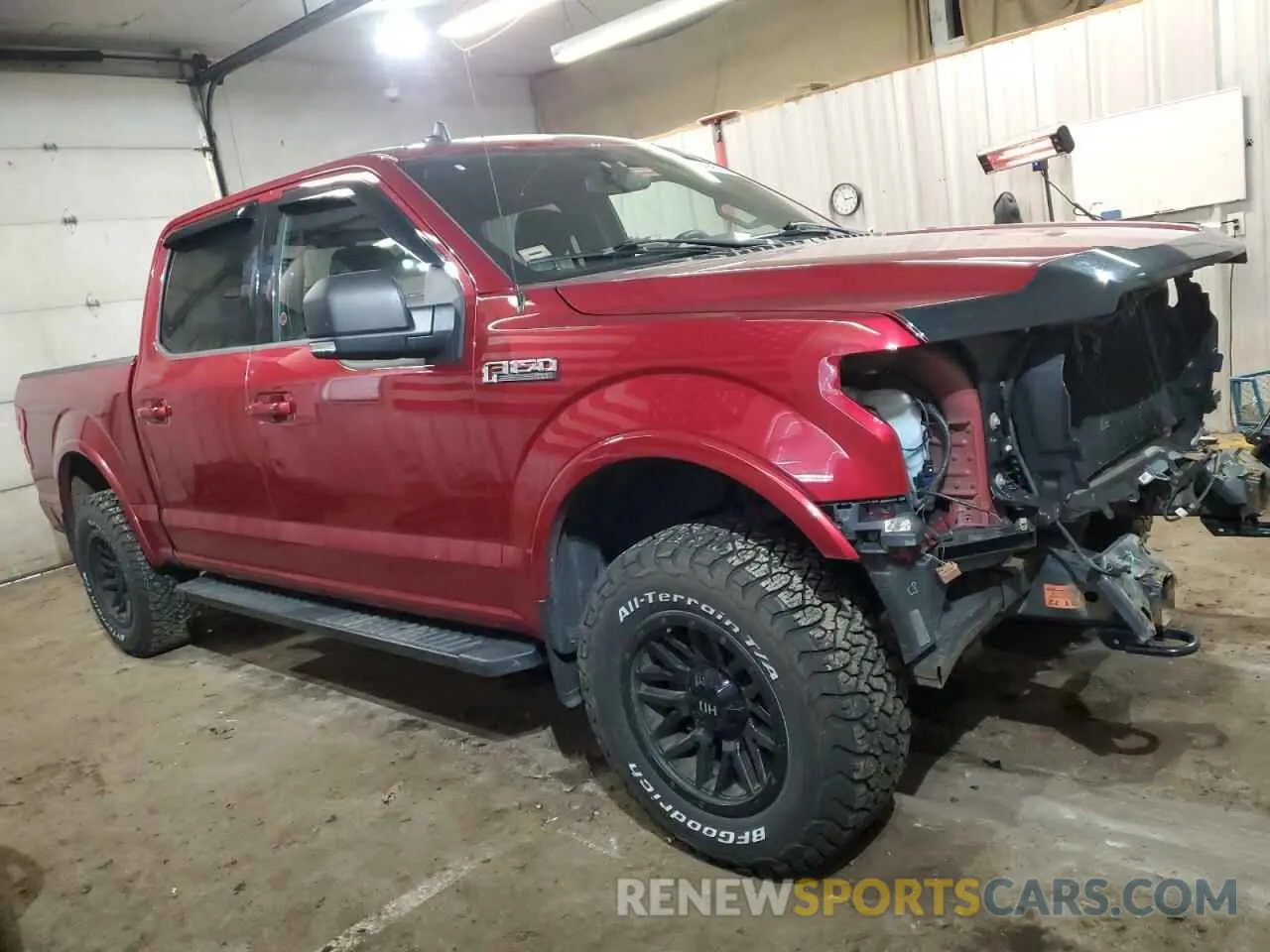 4 Фотография поврежденного автомобиля 1FTEW1E51KFD04453 FORD F-150 2019