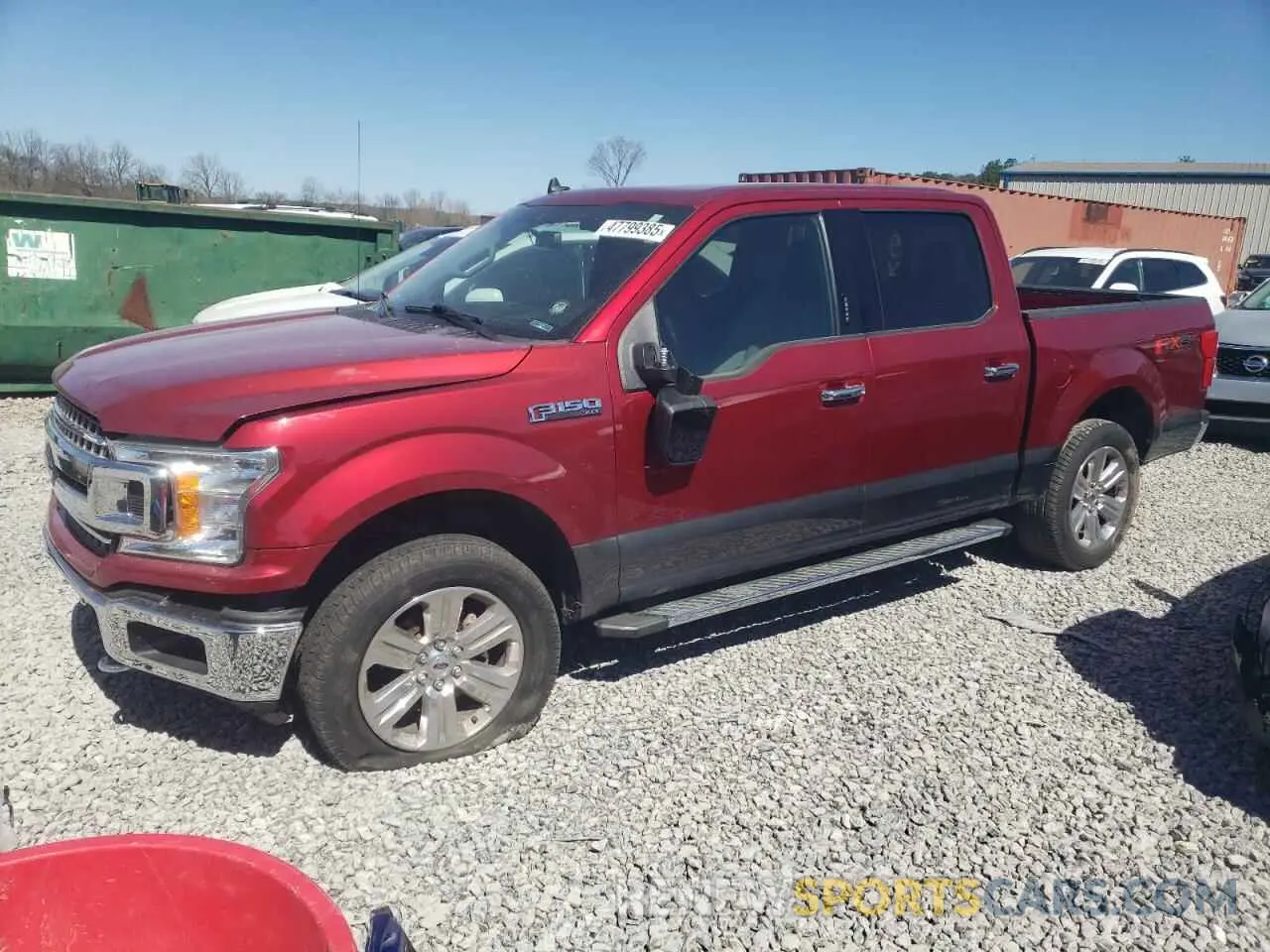 1 Фотография поврежденного автомобиля 1FTEW1E52KFC75559 FORD F-150 2019