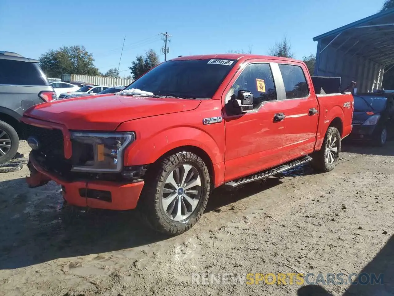 1 Фотография поврежденного автомобиля 1FTEW1E52KFD16515 FORD F-150 2019