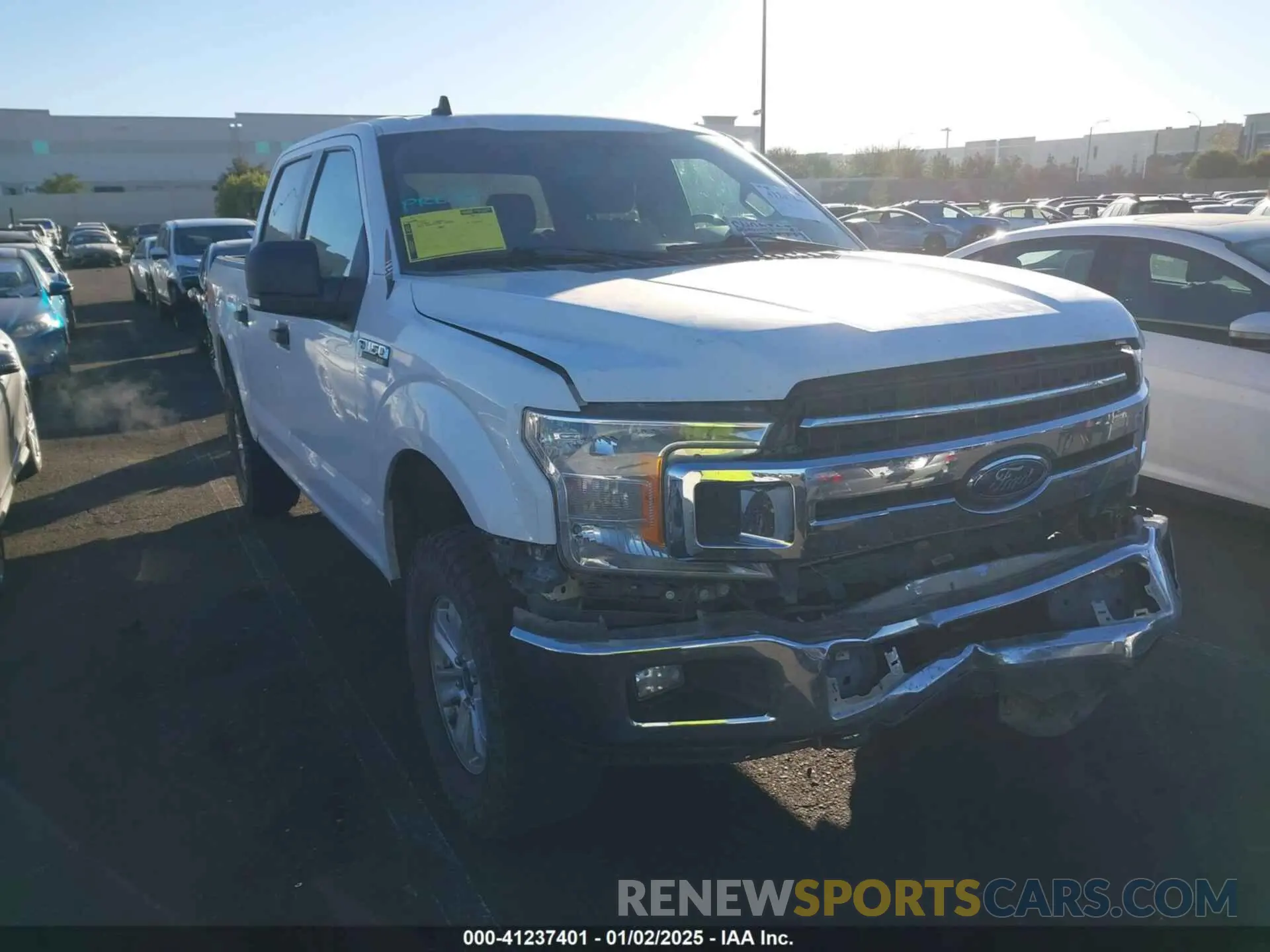 1 Photograph of a damaged car 1FTEW1E52KKD51384 FORD F-150 2019