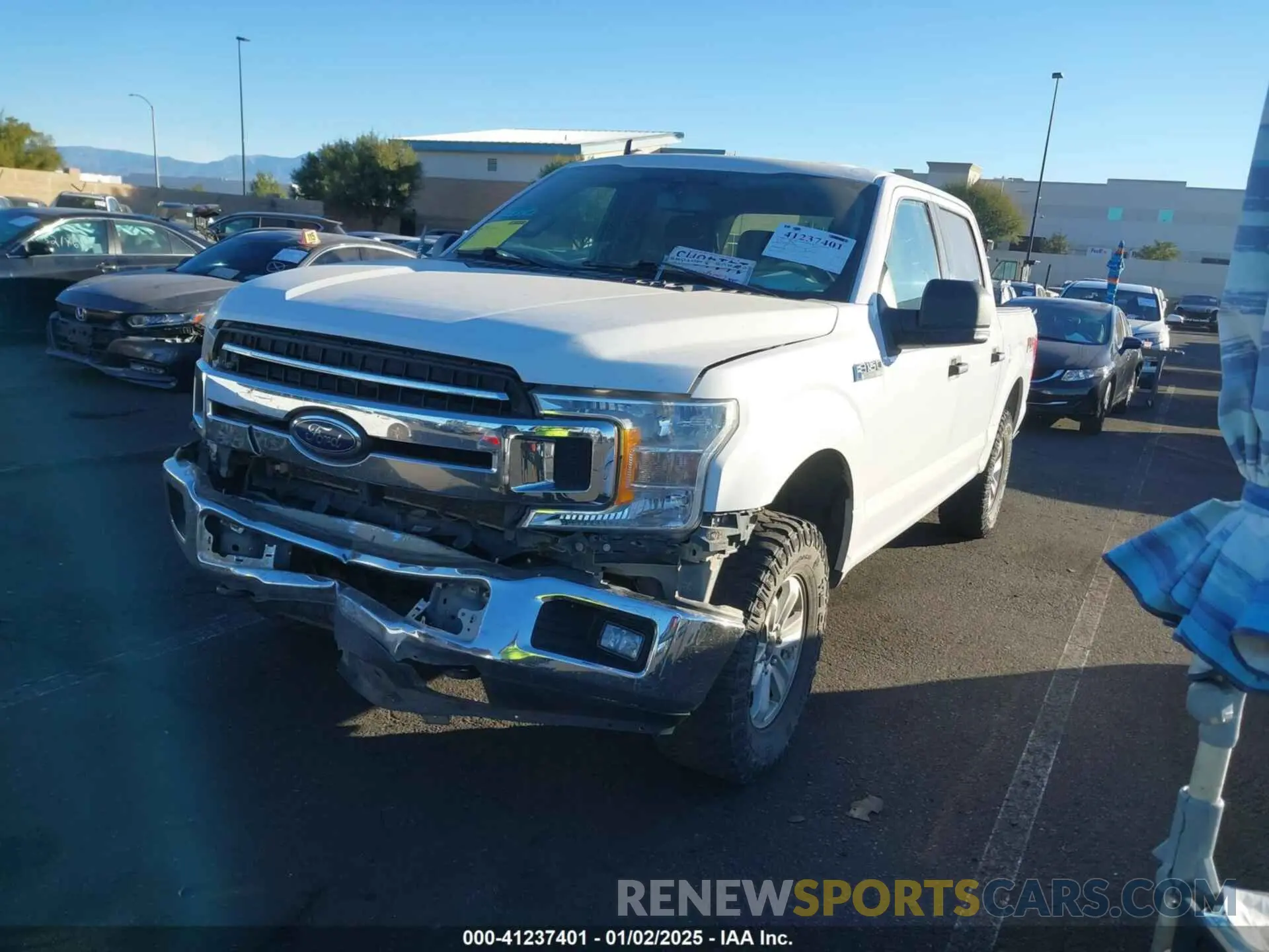 2 Photograph of a damaged car 1FTEW1E52KKD51384 FORD F-150 2019