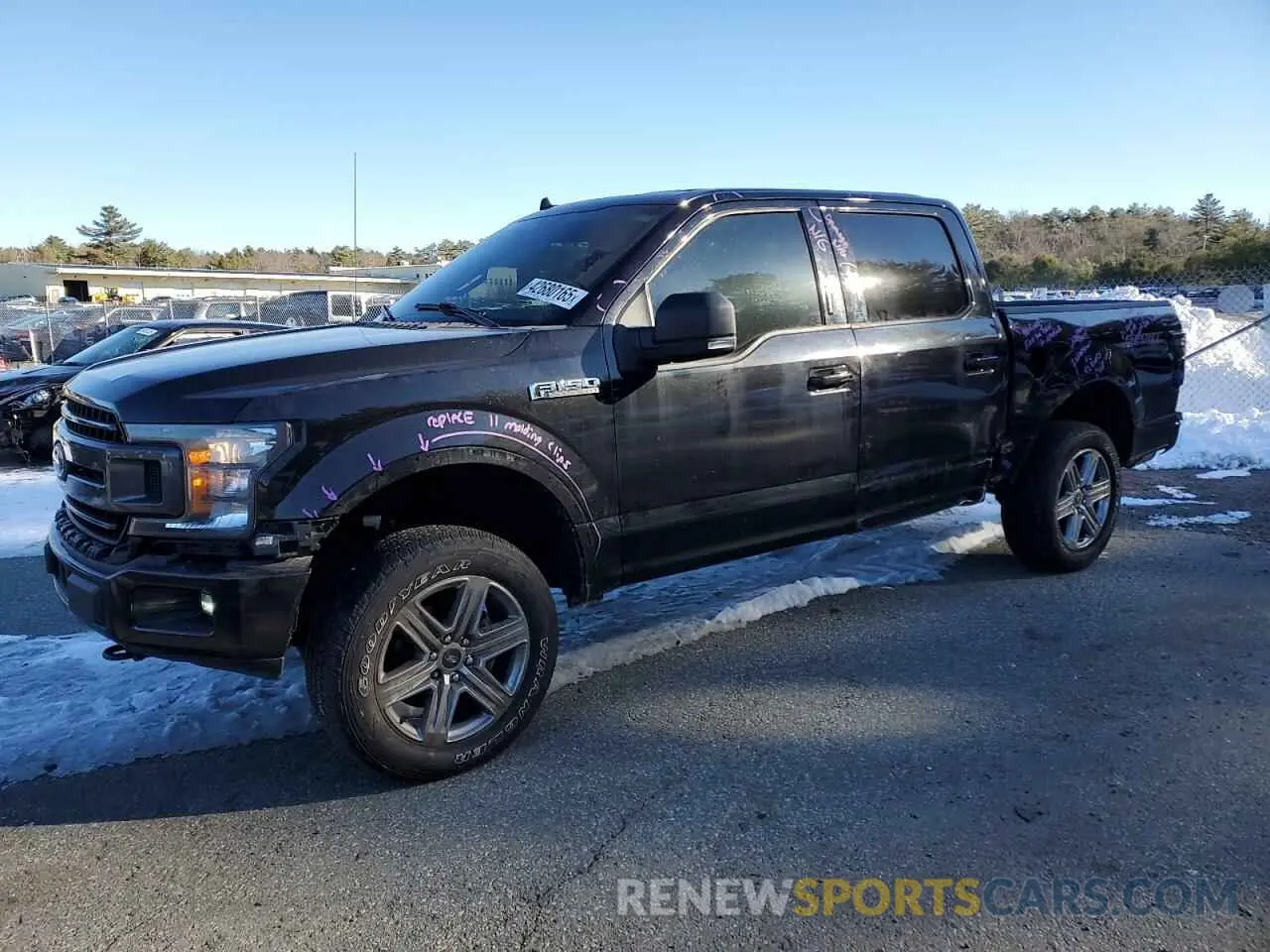 1 Фотография поврежденного автомобиля 1FTEW1E55KFC58125 FORD F-150 2019