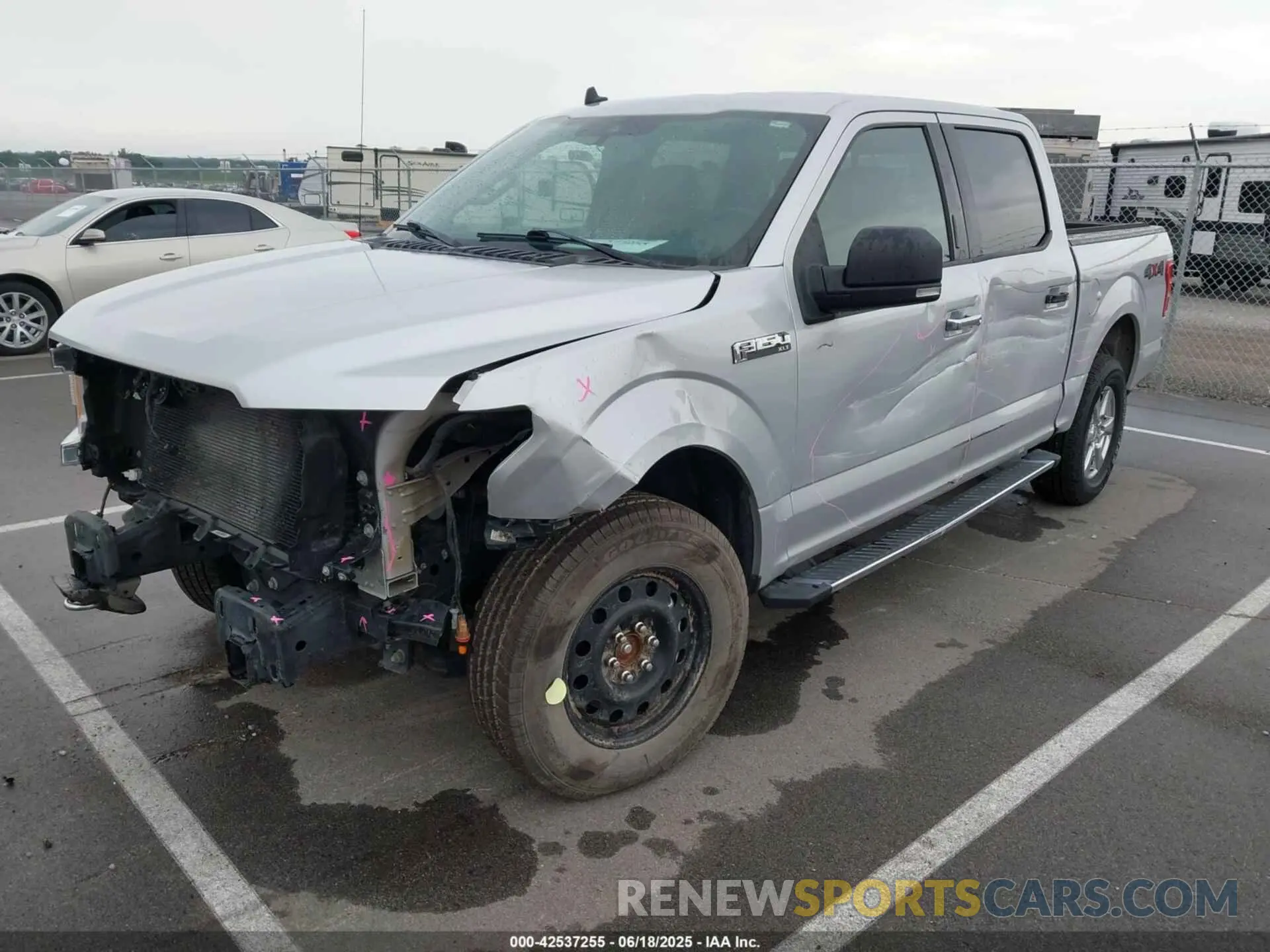2 Photograph of a damaged car 1FTEW1E55KKE36039 FORD F-150 2019