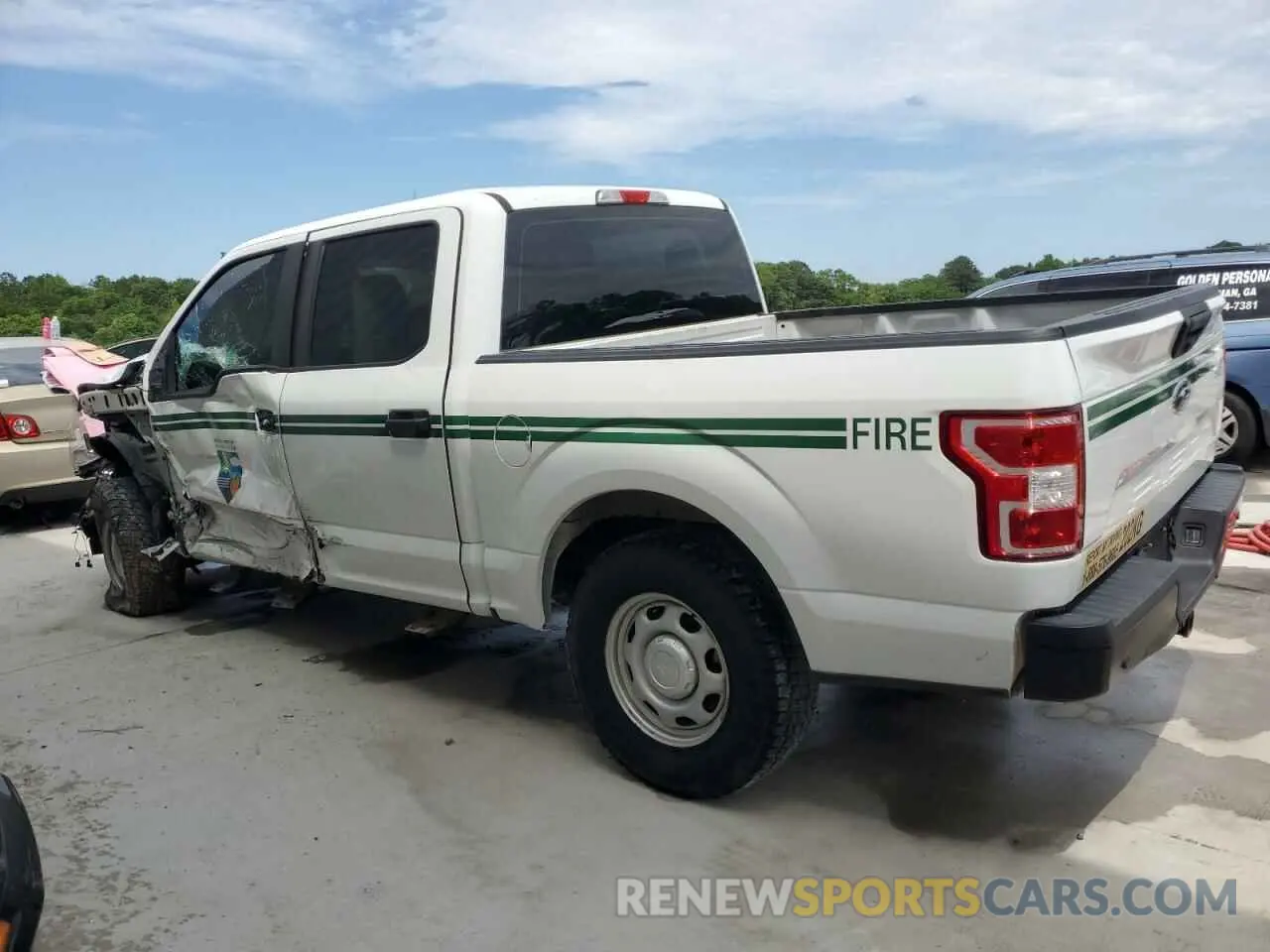2 Фотография поврежденного автомобиля 1FTEW1E57KFA67841 FORD F-150 2019