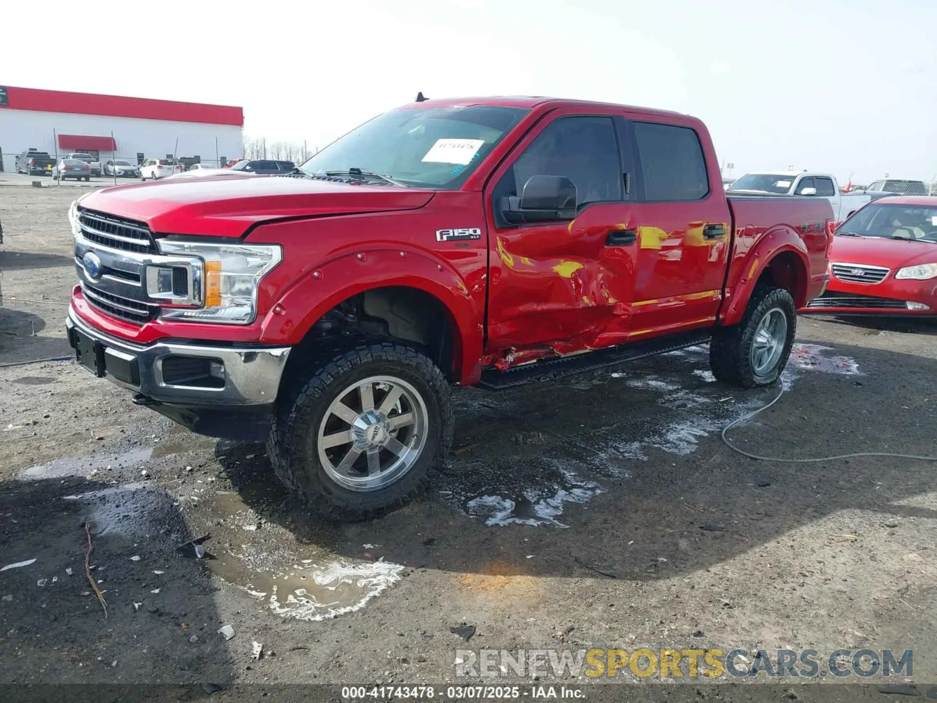 2 Photograph of a damaged car 1FTEW1E57KKC27711 FORD F-150 2019