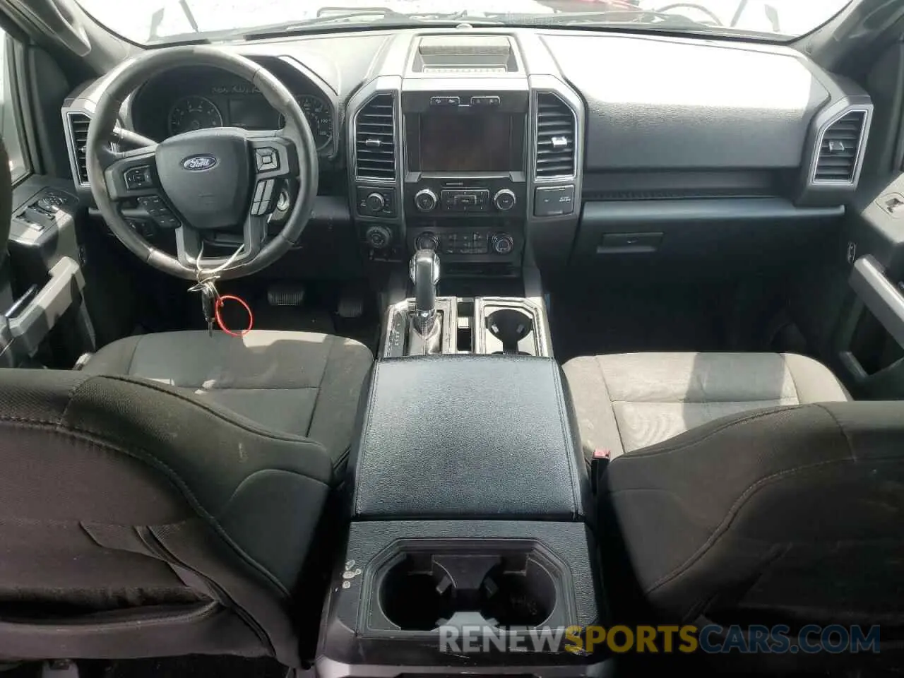 8 Фотография поврежденного автомобиля 1FTEW1E58KFA50756 FORD F-150 2019