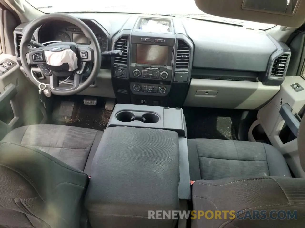 8 Фотография поврежденного автомобиля 1FTEW1E58KKE98759 FORD F-150 2019