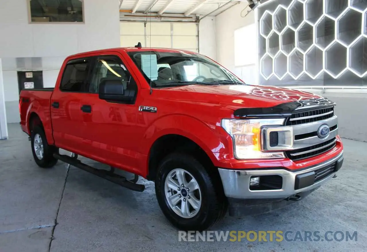 1 Photograph of a damaged car 1FTEW1E5XKFB18538 FORD F-150 2019